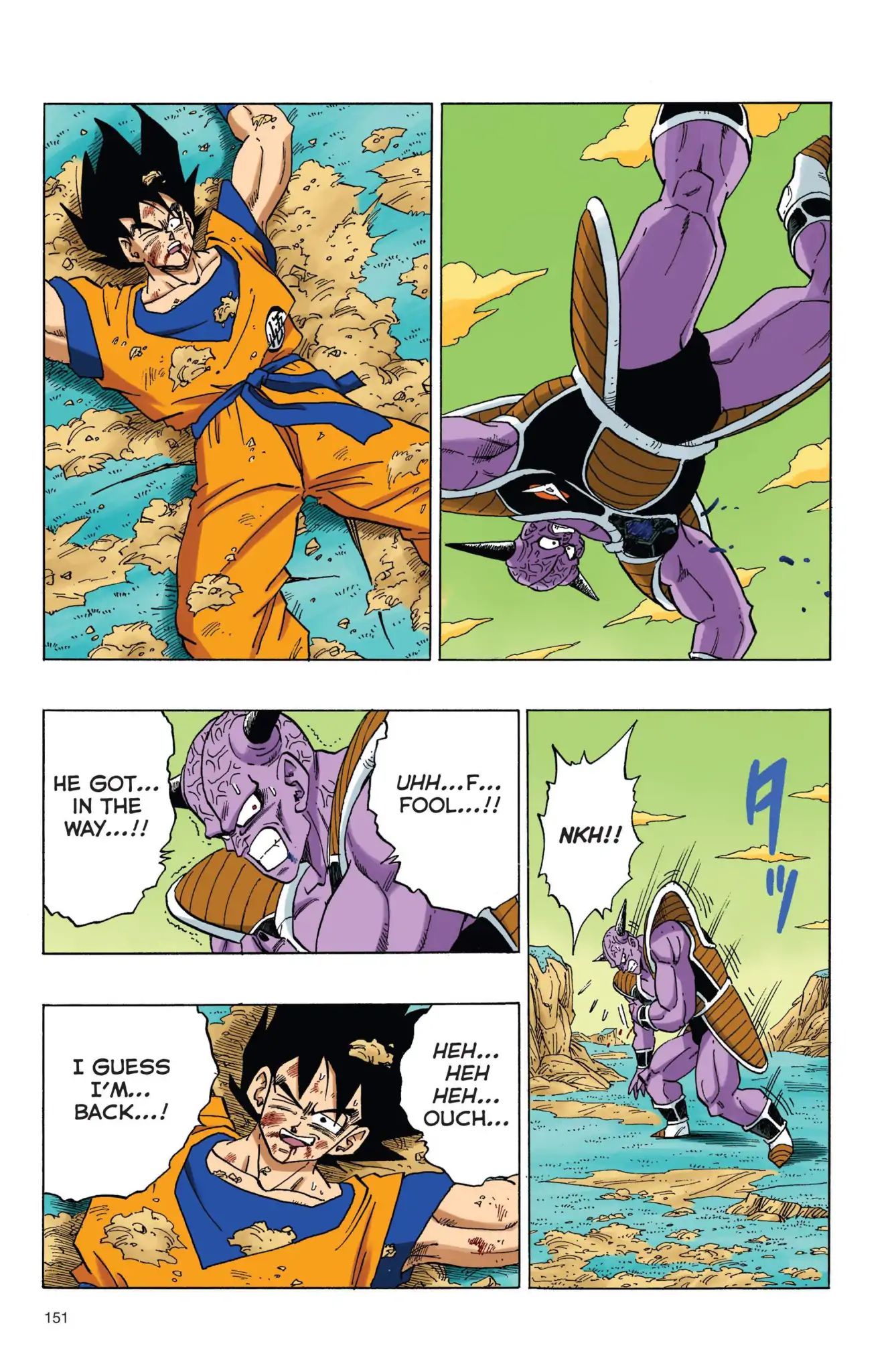 Dragon Ball Full Color Freeza Arc - Vol.3 Chapter 045: The Final Switch