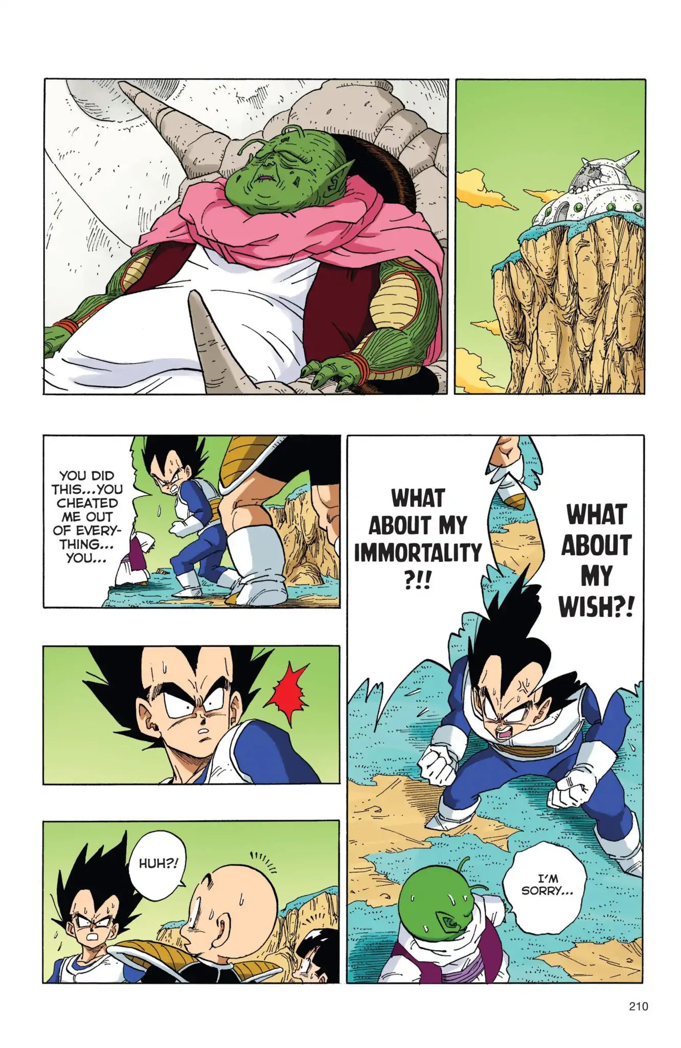 Dragon Ball Full Color Freeza Arc - Vol.3 Chapter 049: The Last Wish