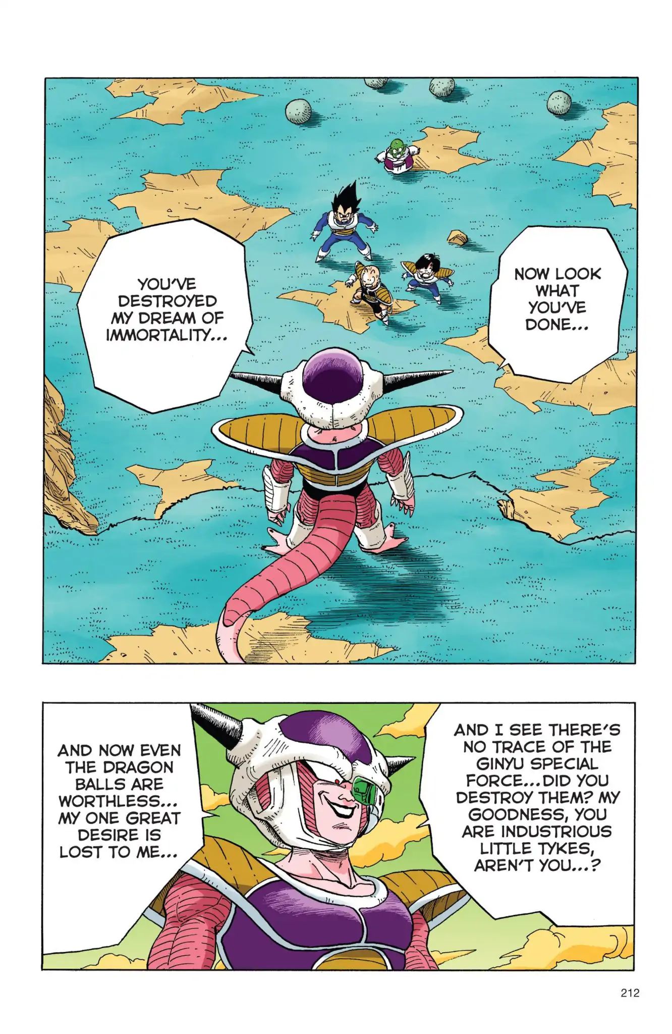 Dragon Ball Full Color Freeza Arc - Vol.3 Chapter 049: The Last Wish