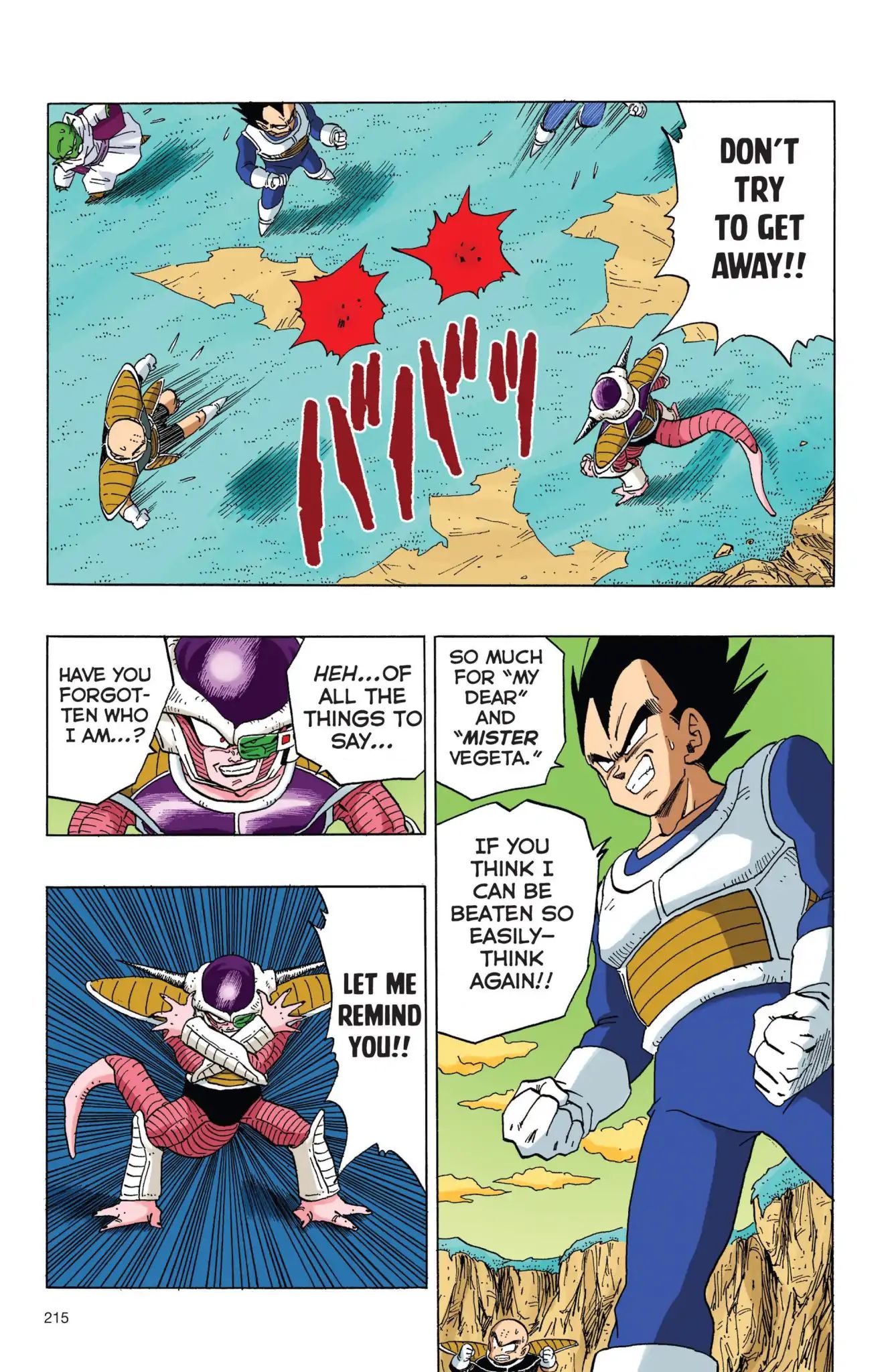 Dragon Ball Full Color Freeza Arc - Vol.3 Chapter 049: The Last Wish