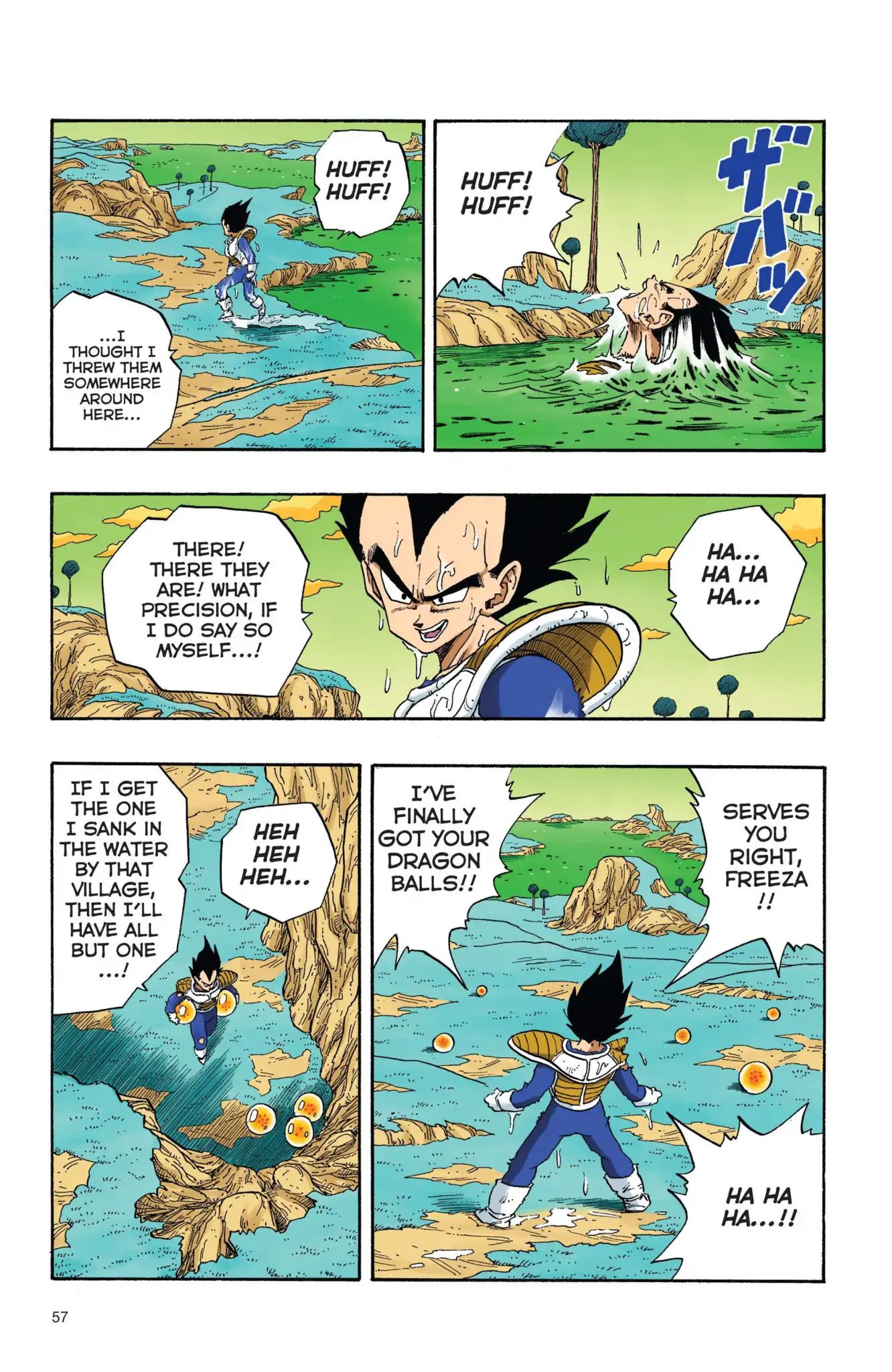 Dragon Ball Full Color Freeza Arc - Vol.2 Chapter 021: Vegeta S Laughter, Freeza S Rage