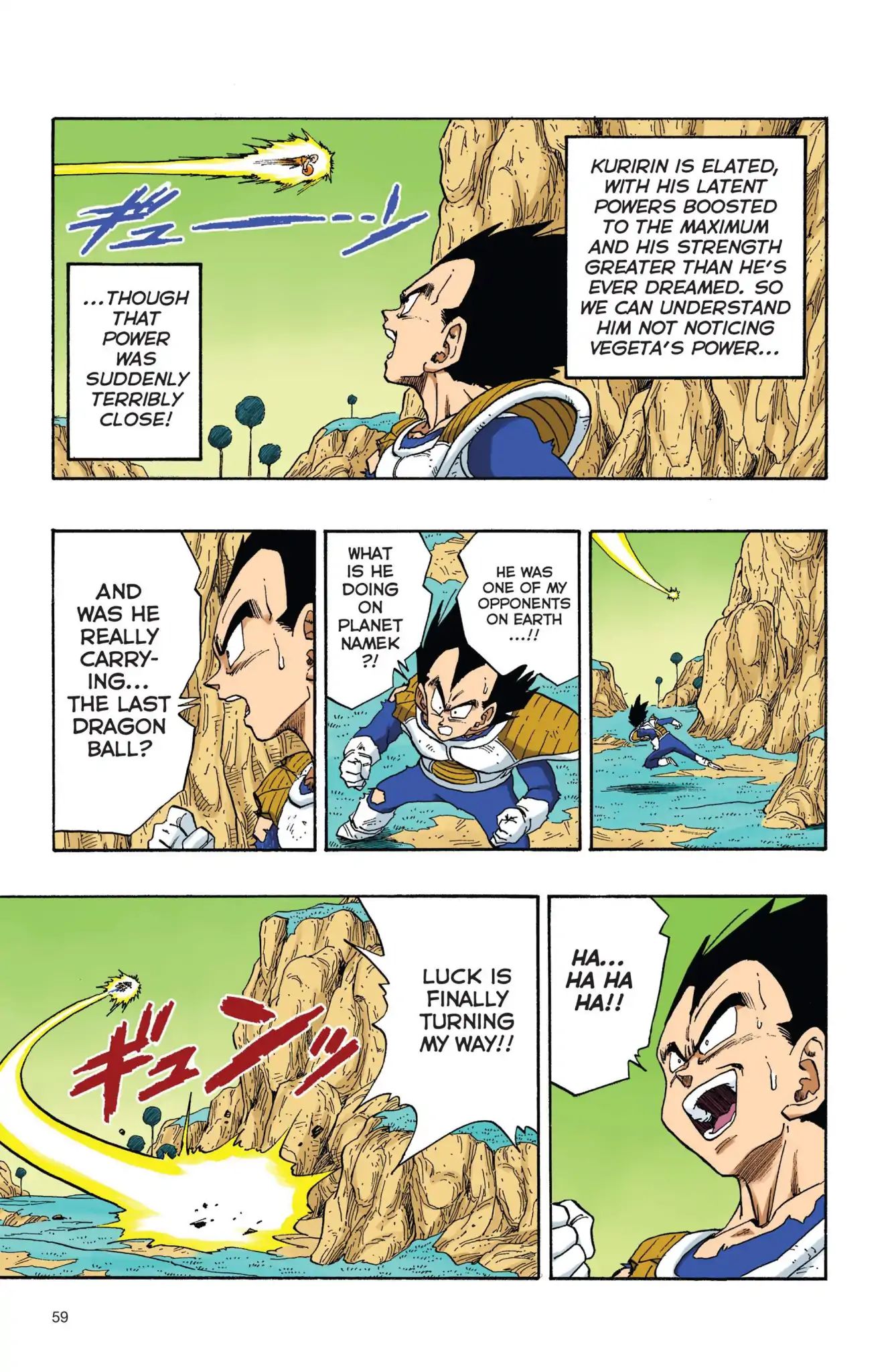 Dragon Ball Full Color Freeza Arc - Vol.2 Chapter 021: Vegeta S Laughter, Freeza S Rage