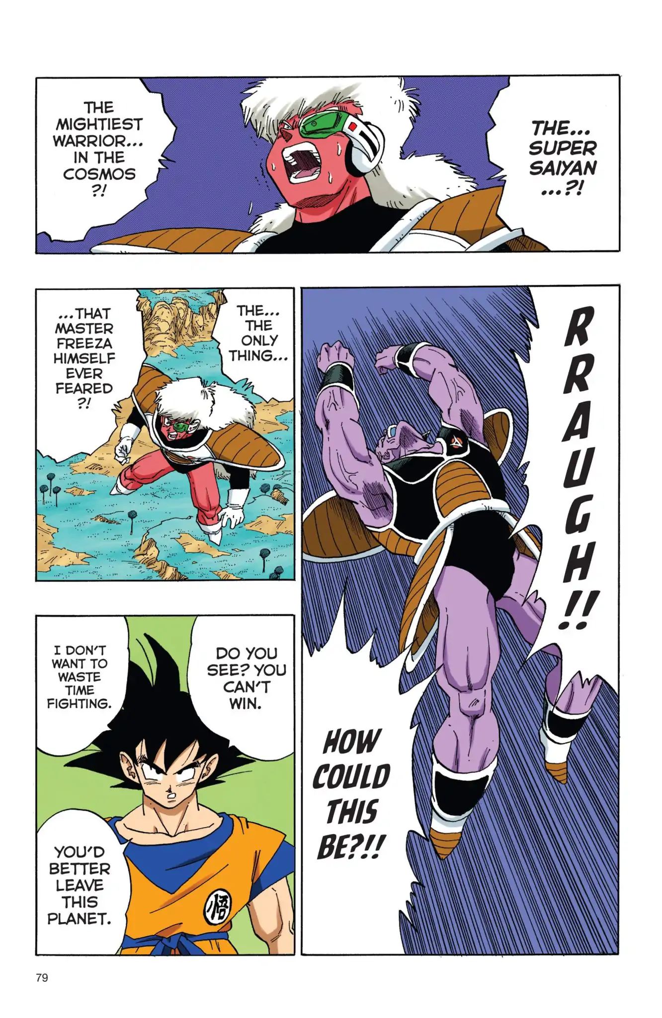 Dragon Ball Full Color Freeza Arc - Vol.3 Chapter 040: The Last Three Namekians