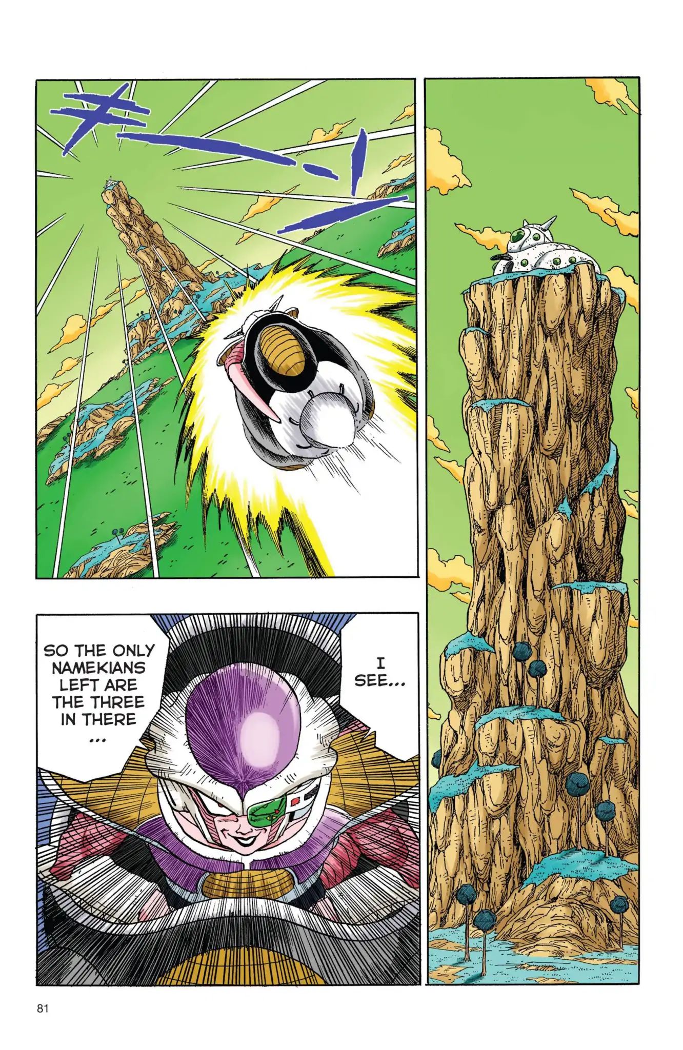 Dragon Ball Full Color Freeza Arc - Vol.3 Chapter 040: The Last Three Namekians