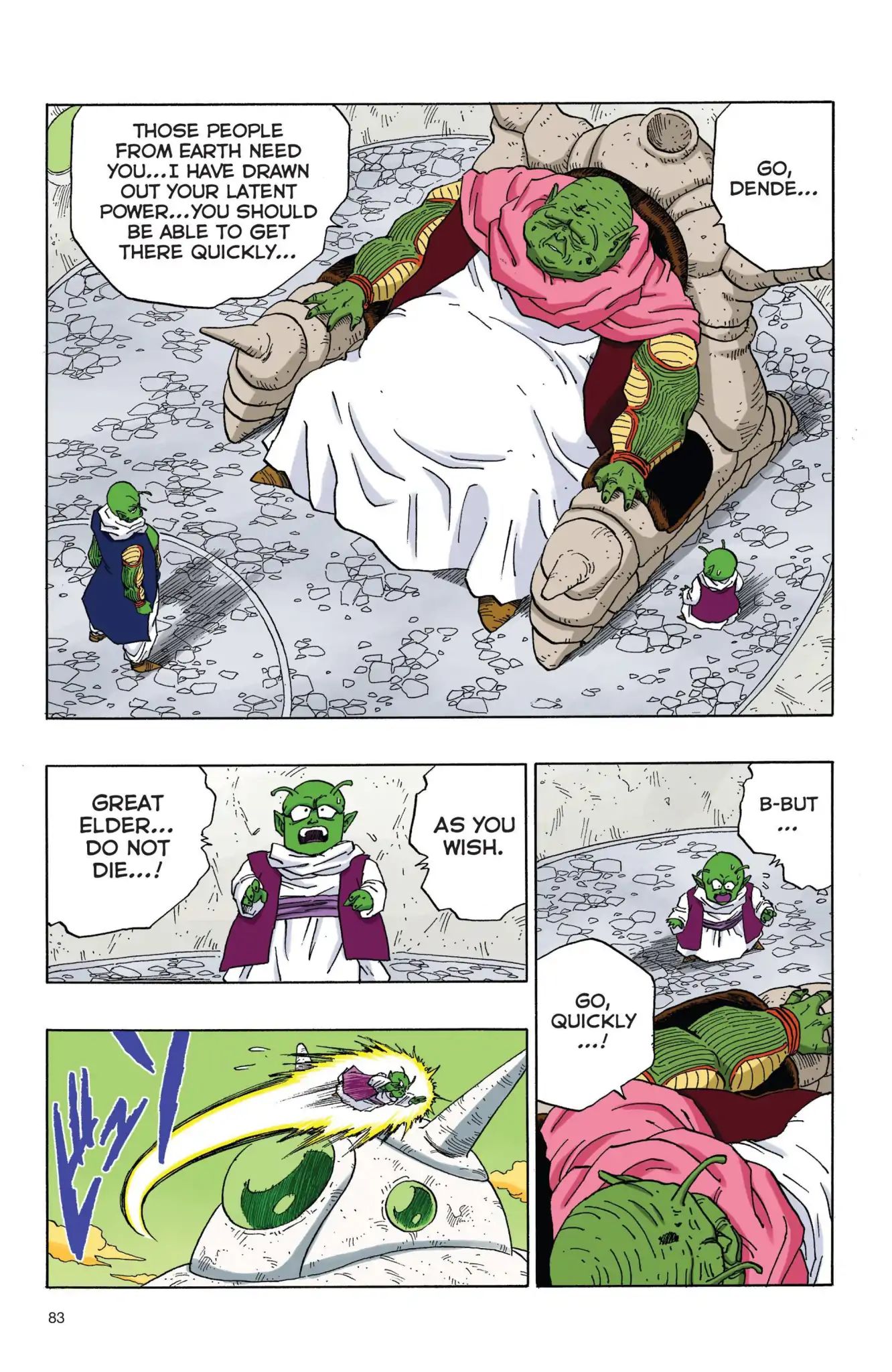 Dragon Ball Full Color Freeza Arc - Vol.3 Chapter 040: The Last Three Namekians