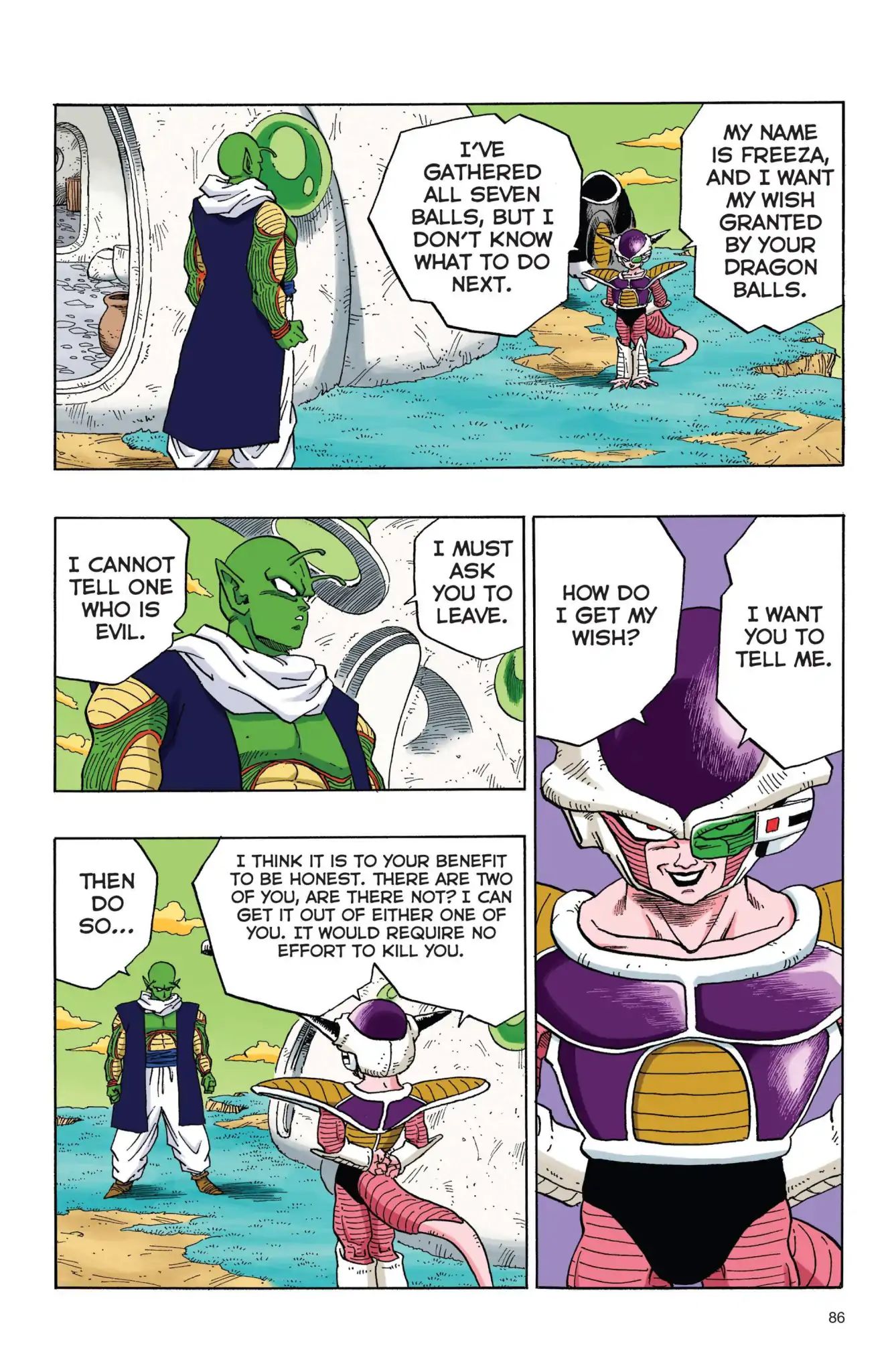 Dragon Ball Full Color Freeza Arc - Vol.3 Chapter 040: The Last Three Namekians