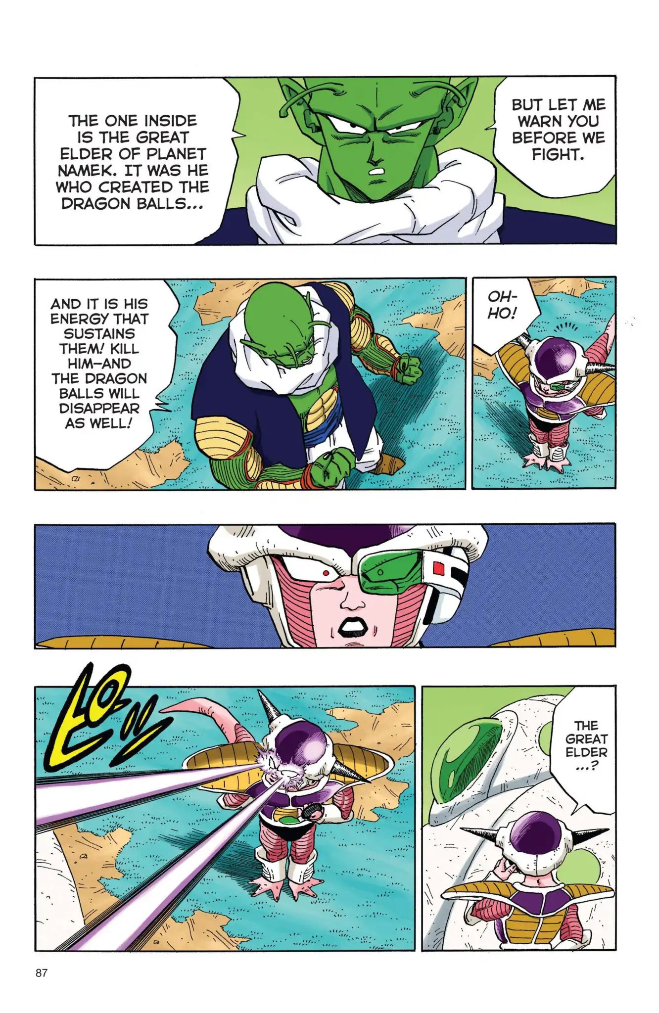 Dragon Ball Full Color Freeza Arc - Vol.3 Chapter 040: The Last Three Namekians