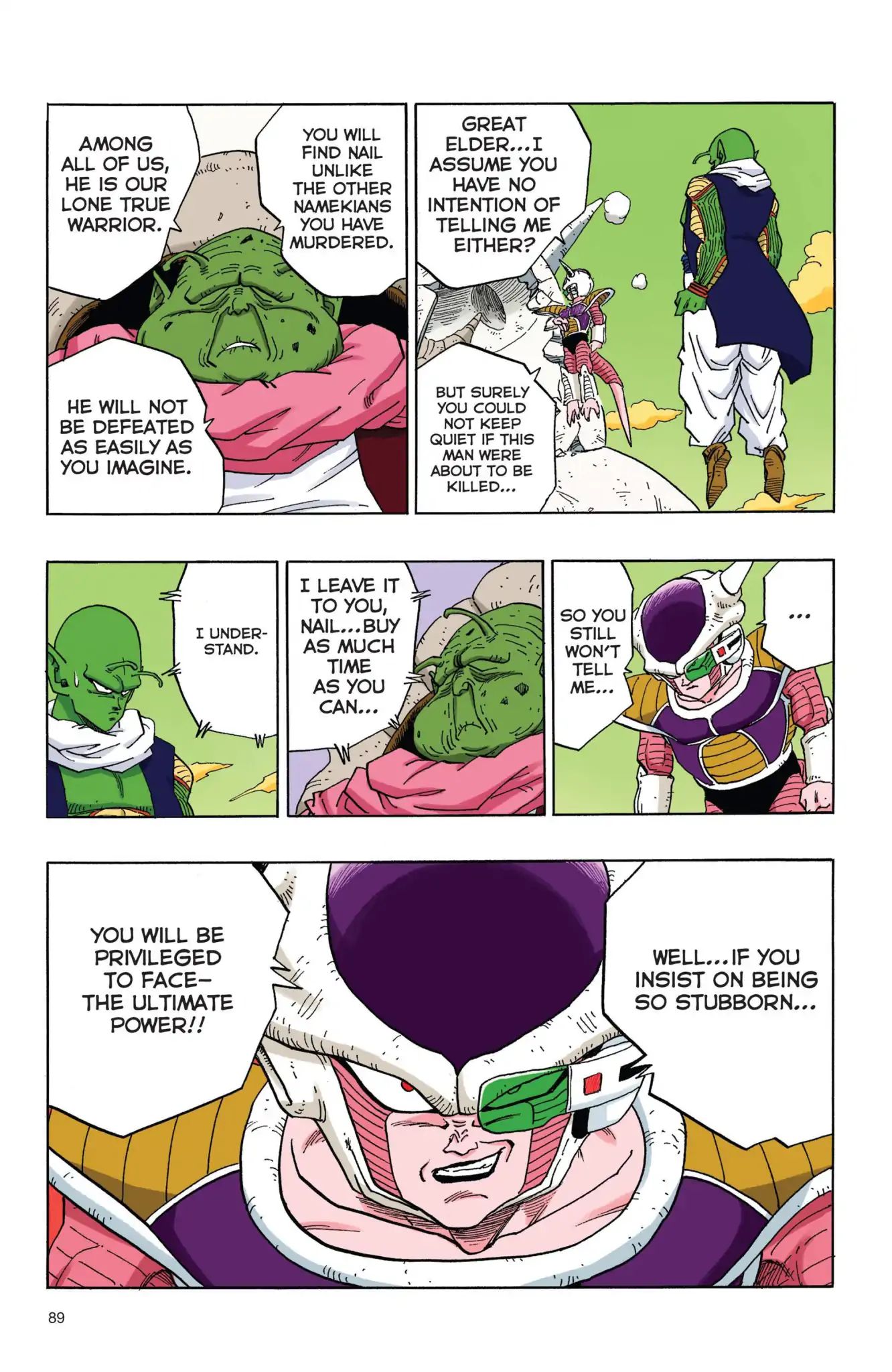 Dragon Ball Full Color Freeza Arc - Vol.3 Chapter 040: The Last Three Namekians