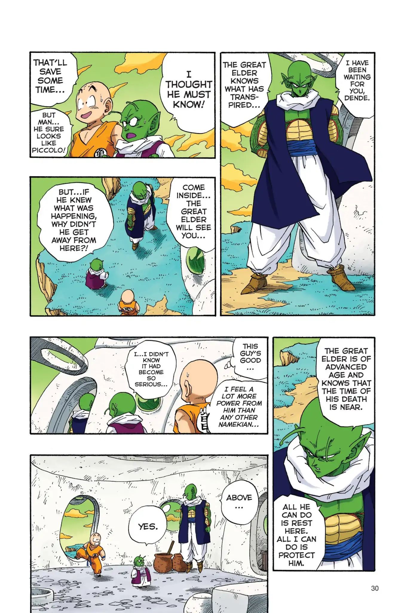 Dragon Ball Full Color Freeza Arc - Vol.2 Chapter 019: The Great Elder S House