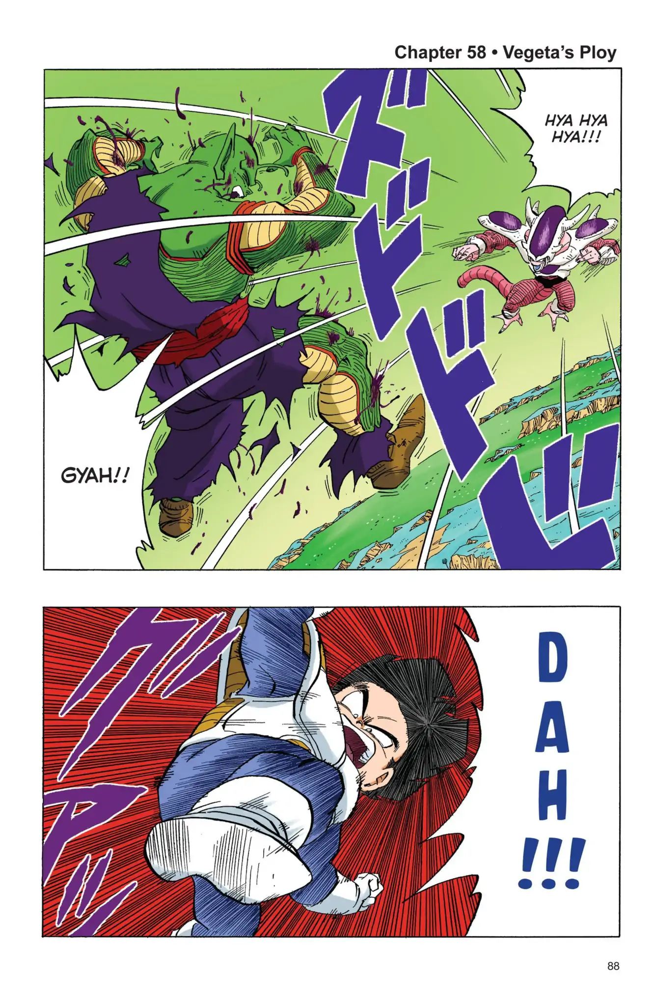 Dragon Ball Full Color Freeza Arc - Vol.4 Chapter 058: Vegeta S Ploy