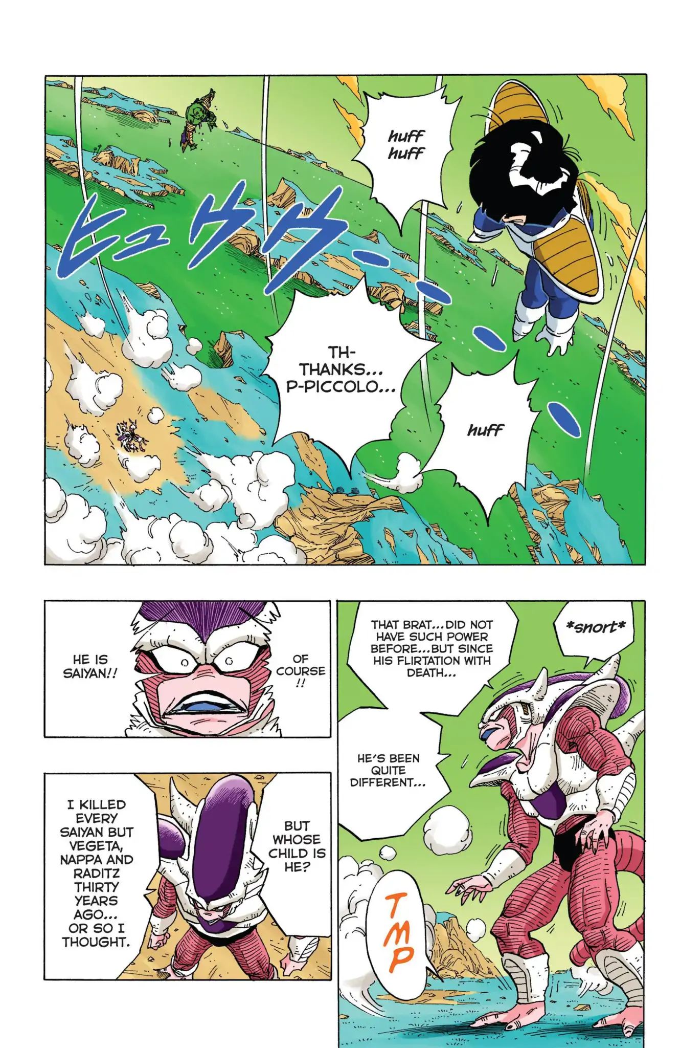 Dragon Ball Full Color Freeza Arc - Vol.4 Chapter 058: Vegeta S Ploy