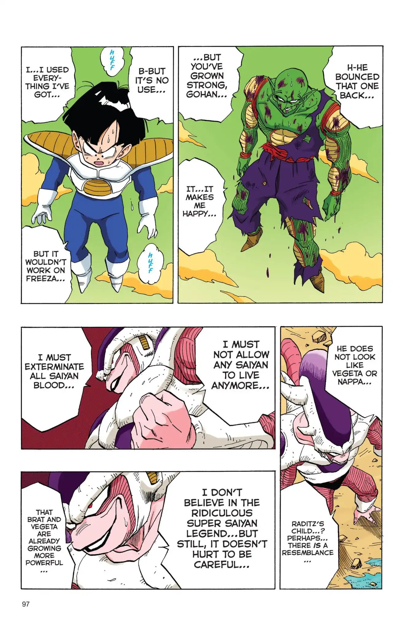 Dragon Ball Full Color Freeza Arc - Vol.4 Chapter 058: Vegeta S Ploy