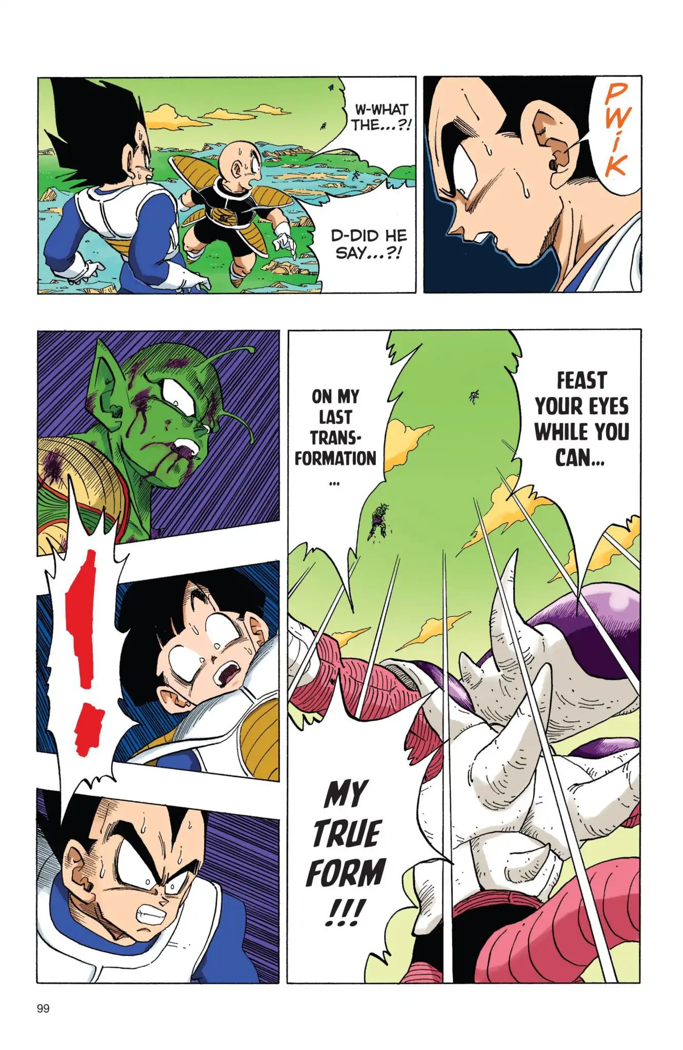 Dragon Ball Full Color Freeza Arc - Vol.4 Chapter 058: Vegeta S Ploy