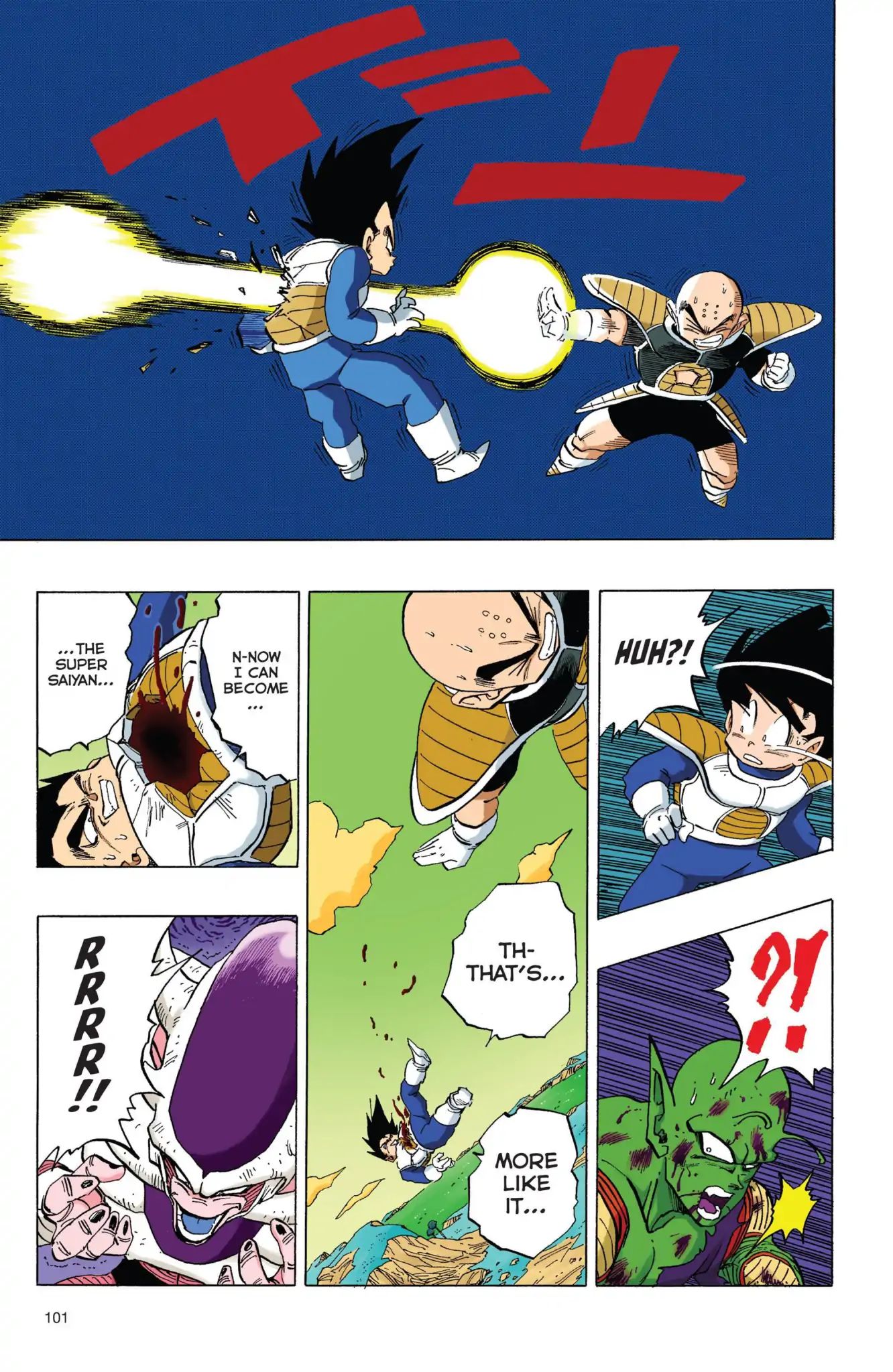 Dragon Ball Full Color Freeza Arc - Vol.4 Chapter 058: Vegeta S Ploy