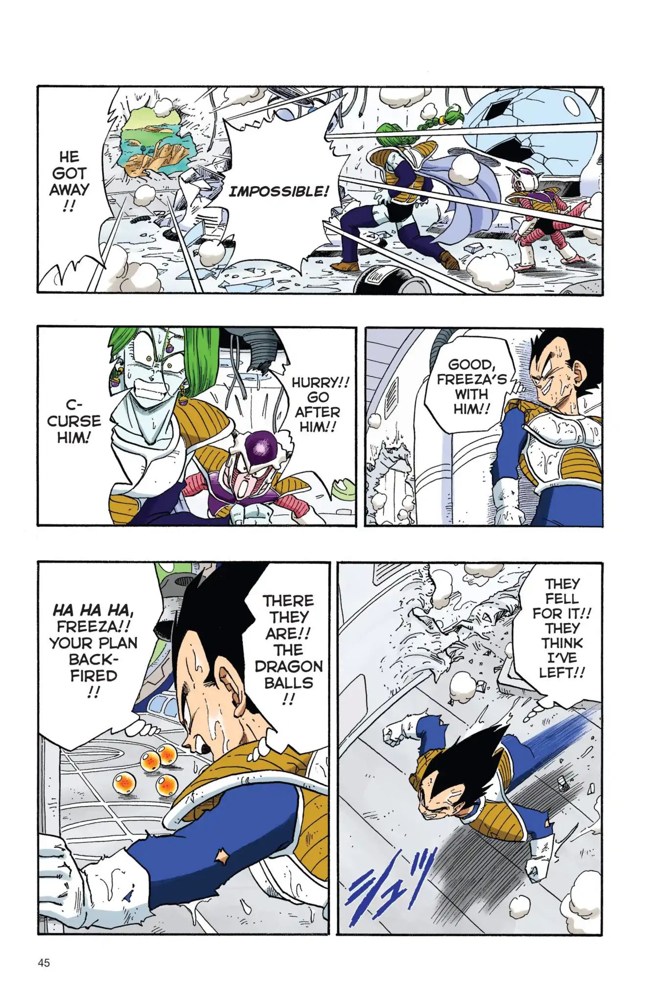 Dragon Ball Full Color Freeza Arc - Vol.2 Chapter 020: The Dragon Balls Change Hands