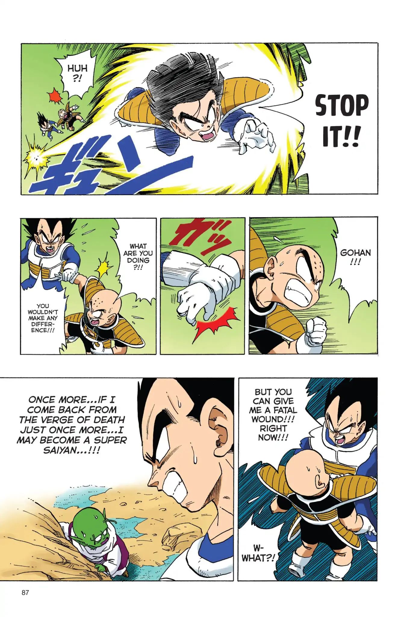 Dragon Ball Full Color Freeza Arc - Vol.4 Chapter 057: Freeza S Third Form