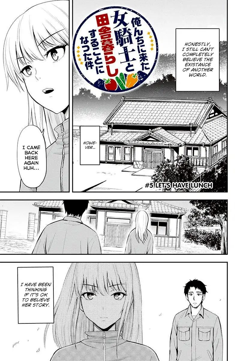 Orenchi ni kita Onna-kishi to Inakagurashi suru koto ni natta ken - Chapter 5