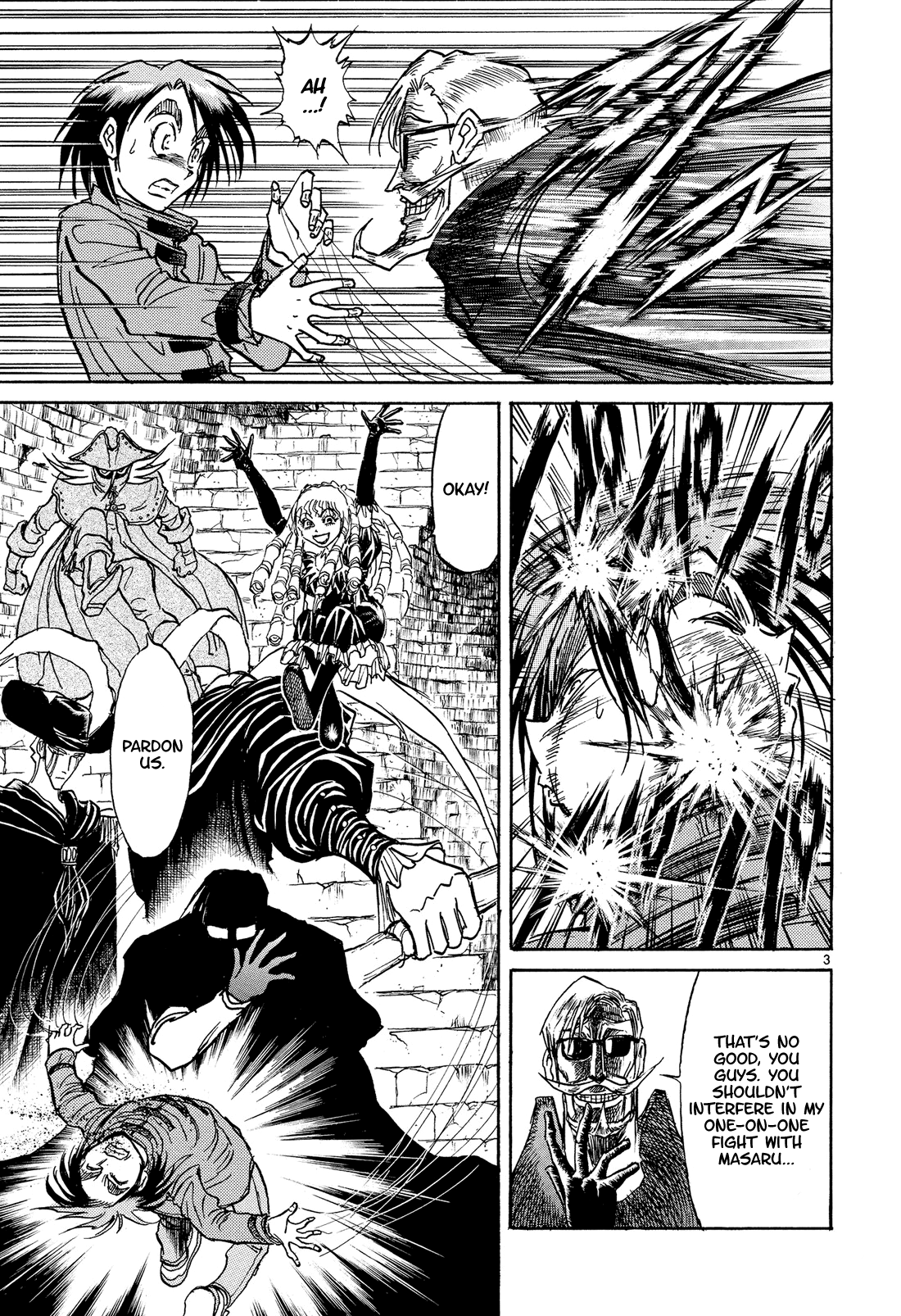 Karakuri Circus - Chapter 384: Deus Ex Machina - Act 51: Aid From Above