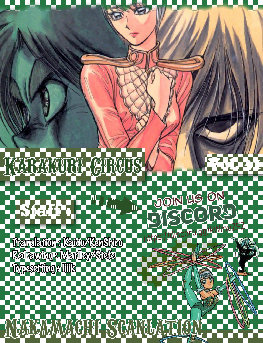 Karakuri Circus - Chapter 299: Main Part - Welcome To The Kuroga Village - Act 17: Winner Decided