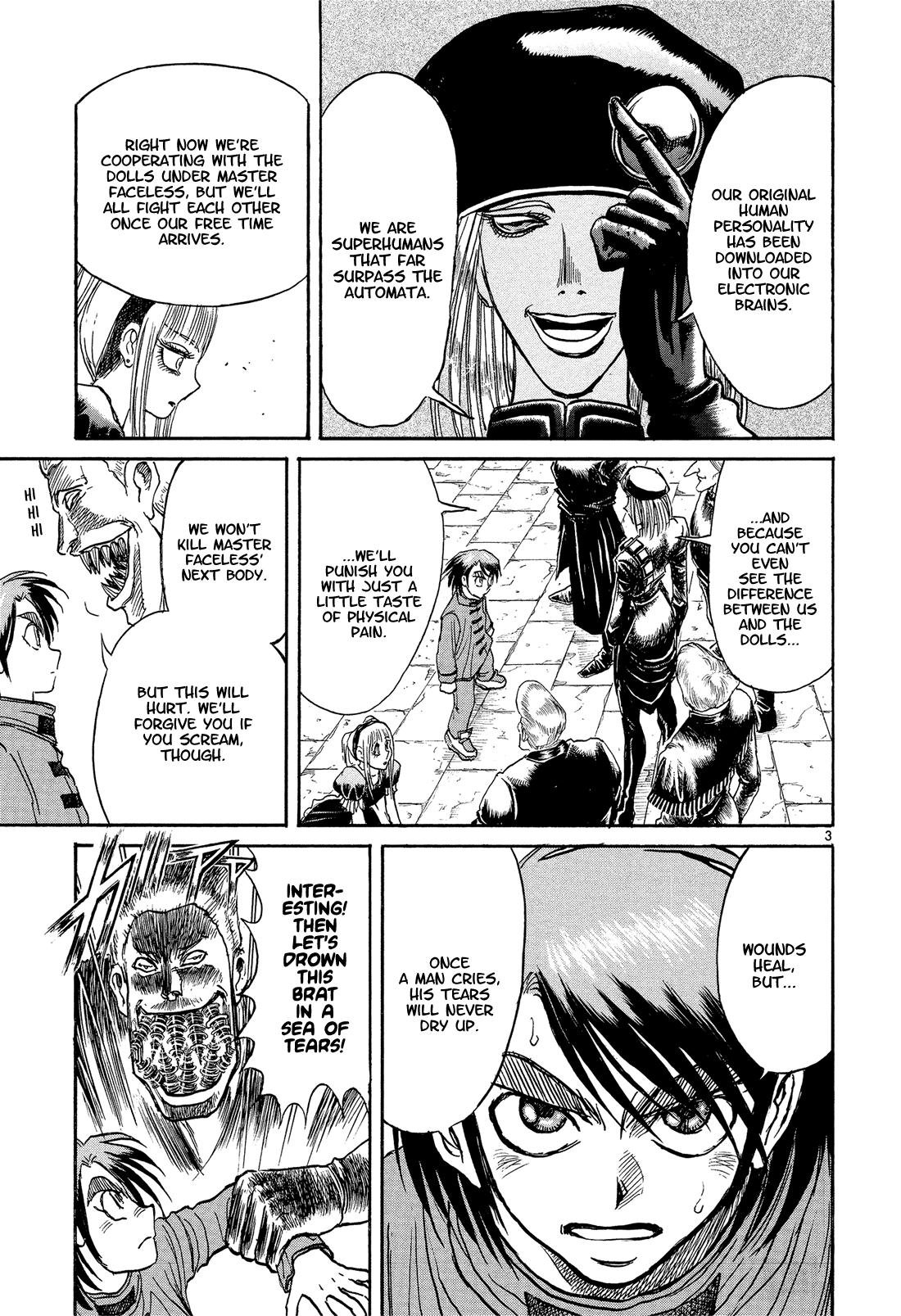 Karakuri Circus - Chapter 375: Deus Ex Machina - Act 42: At Mont-Saint-Michel