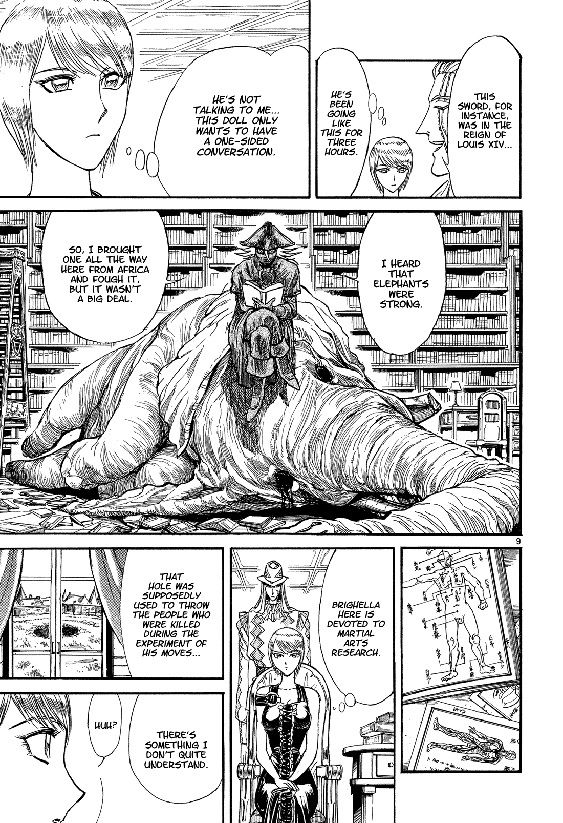 Karakuri Circus - Chapter 375: Deus Ex Machina - Act 42: At Mont-Saint-Michel