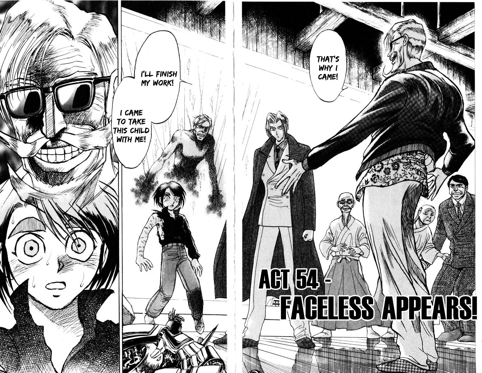 Karakuri Circus - Chapter 266: Circus - Final Act - Act 54: Faceless Appears!