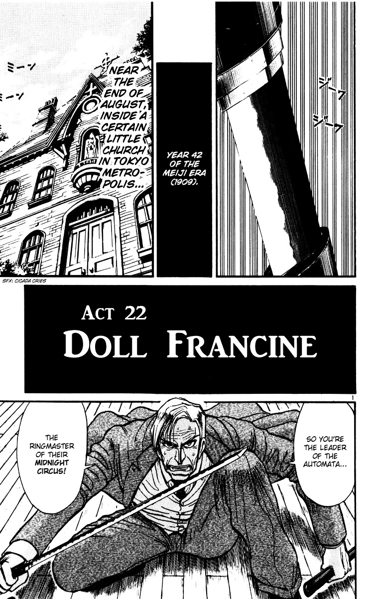 Karakuri Circus - Chapter 234 : Circus〜Final Act—Act 22: Doll Francine