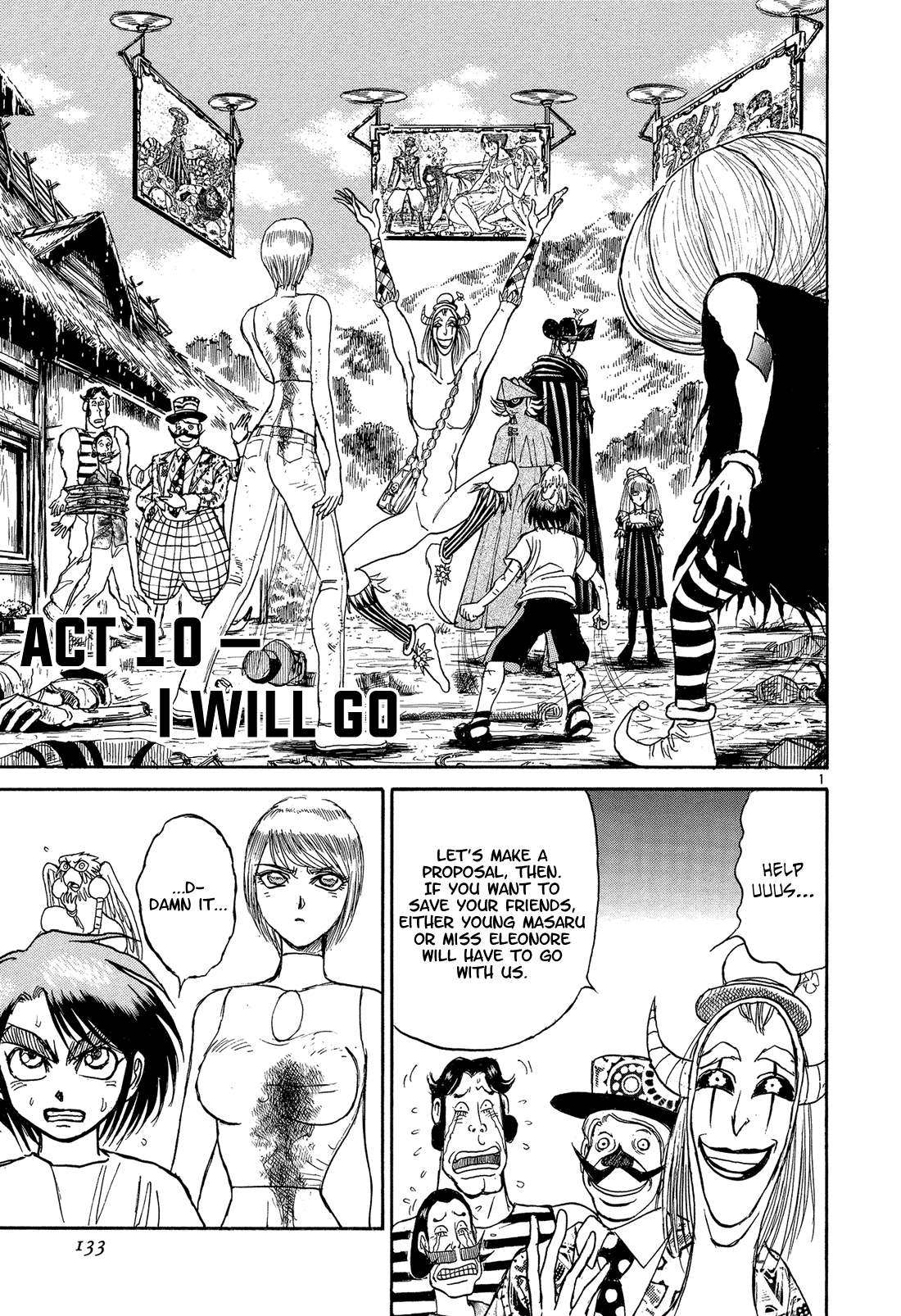 Karakuri Circus - Chapter 343: Deus Ex Machina - Act 10: I Will Go