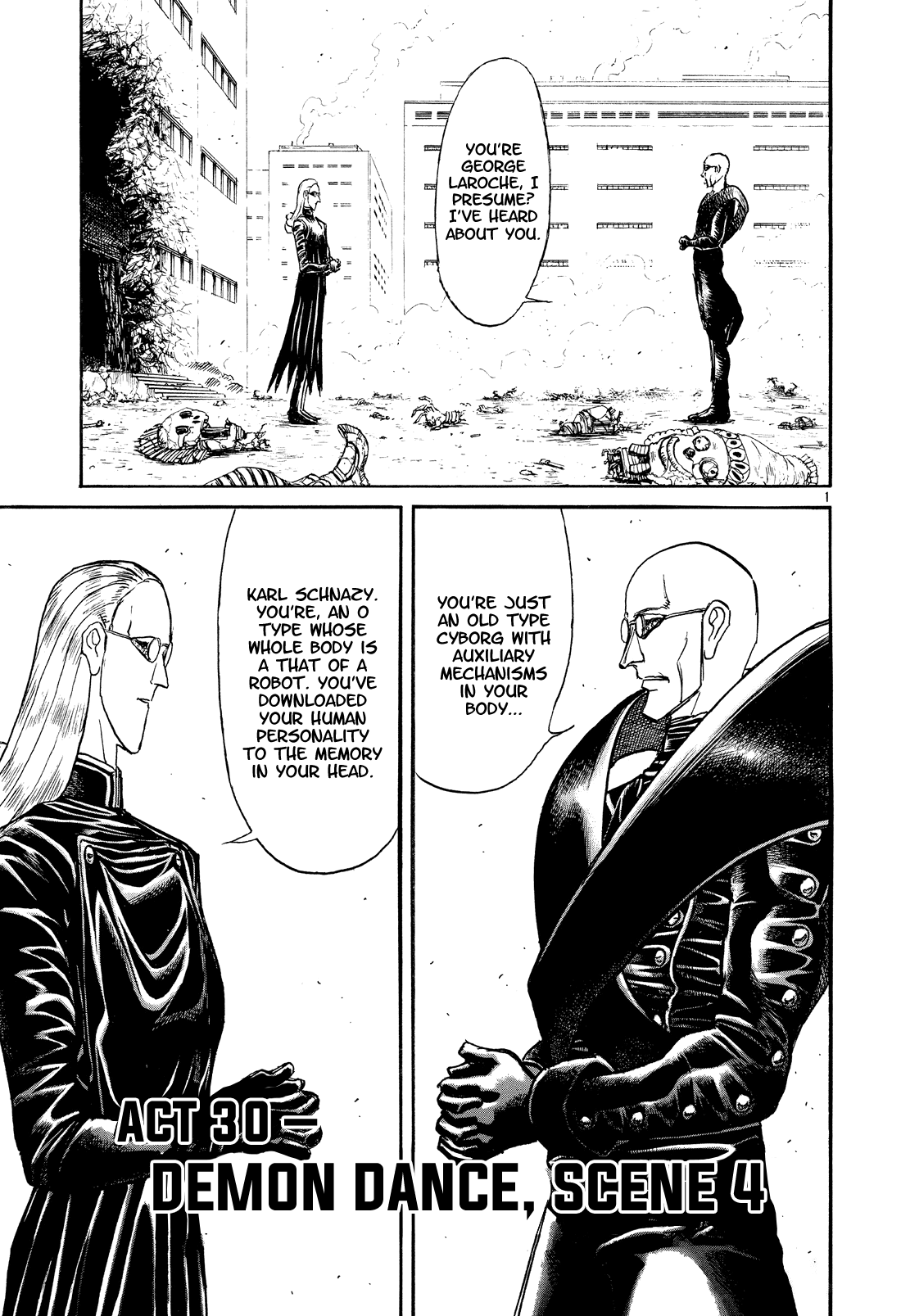 Karakuri Circus - Chapter 363: Deus Ex Machina - Act 30: Demon Dance, Scene 4