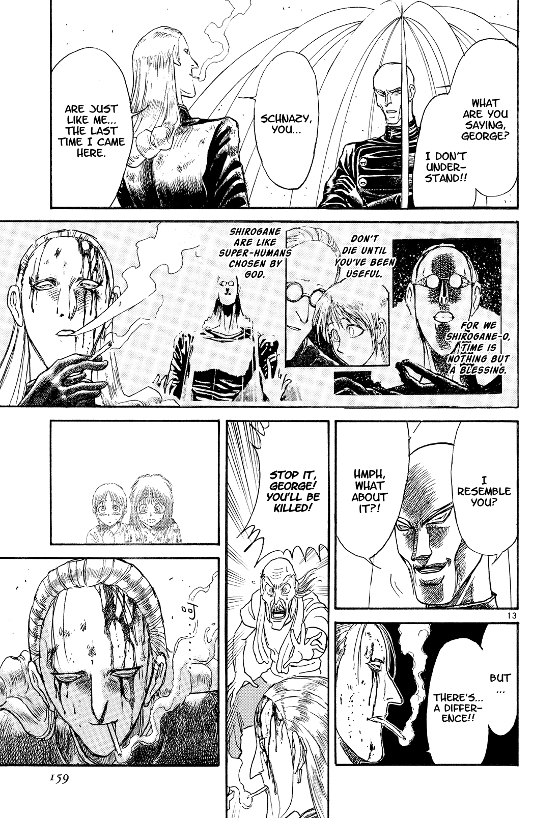 Karakuri Circus - Chapter 363: Deus Ex Machina - Act 30: Demon Dance, Scene 4