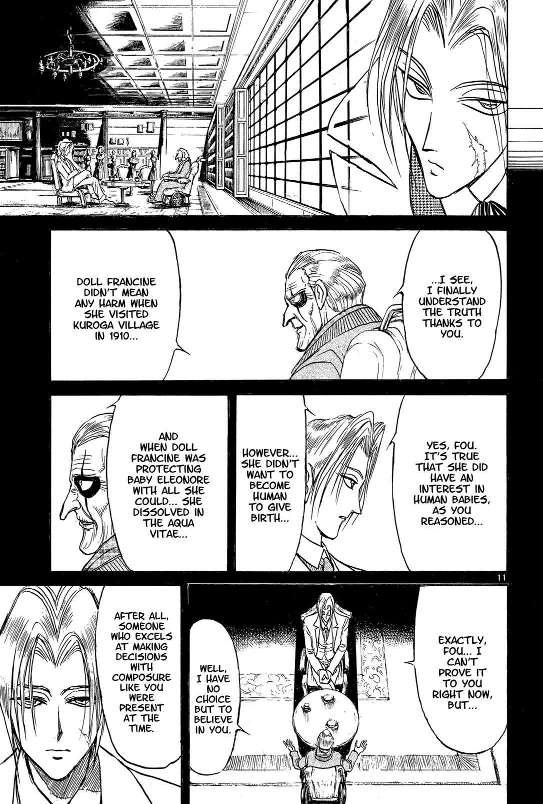 Karakuri Circus - Chapter 350: Deus Ex Machina - Act 17: Guy's Determination