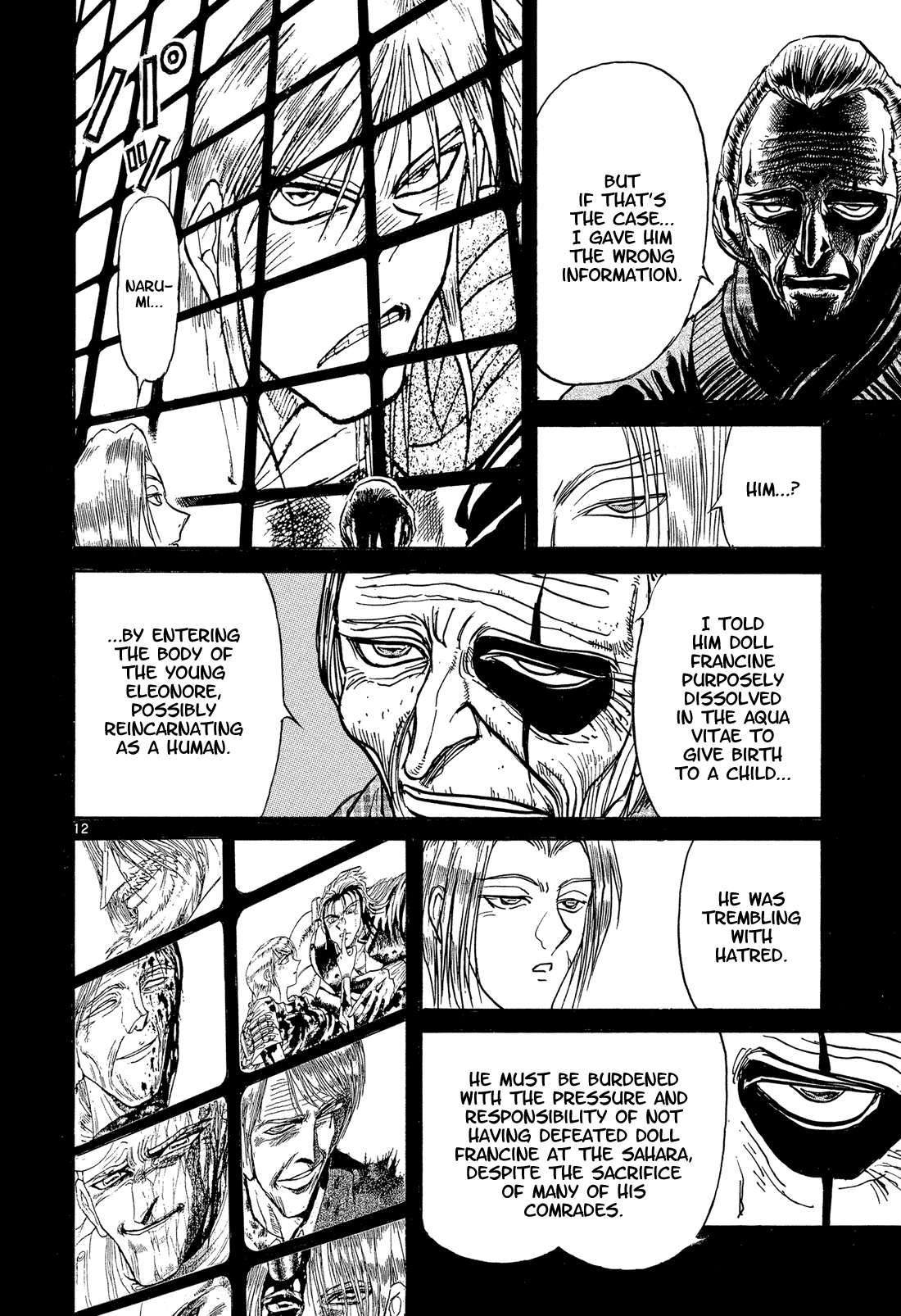 Karakuri Circus - Chapter 350: Deus Ex Machina - Act 17: Guy's Determination