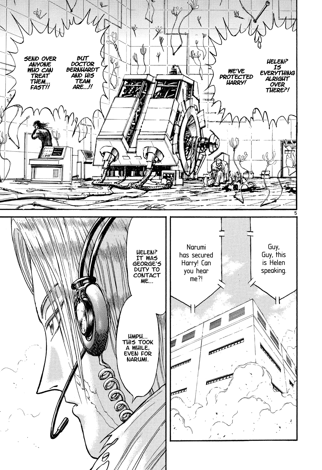 Karakuri Circus - Chapter 369: Deus Ex Machina - Act 36: Escape (Exodus)