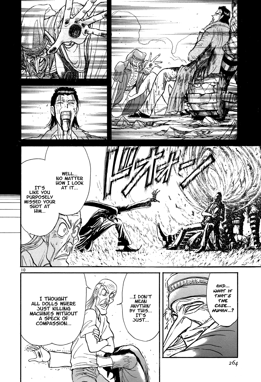 Karakuri Circus - Chapter 369: Deus Ex Machina - Act 36: Escape (Exodus)