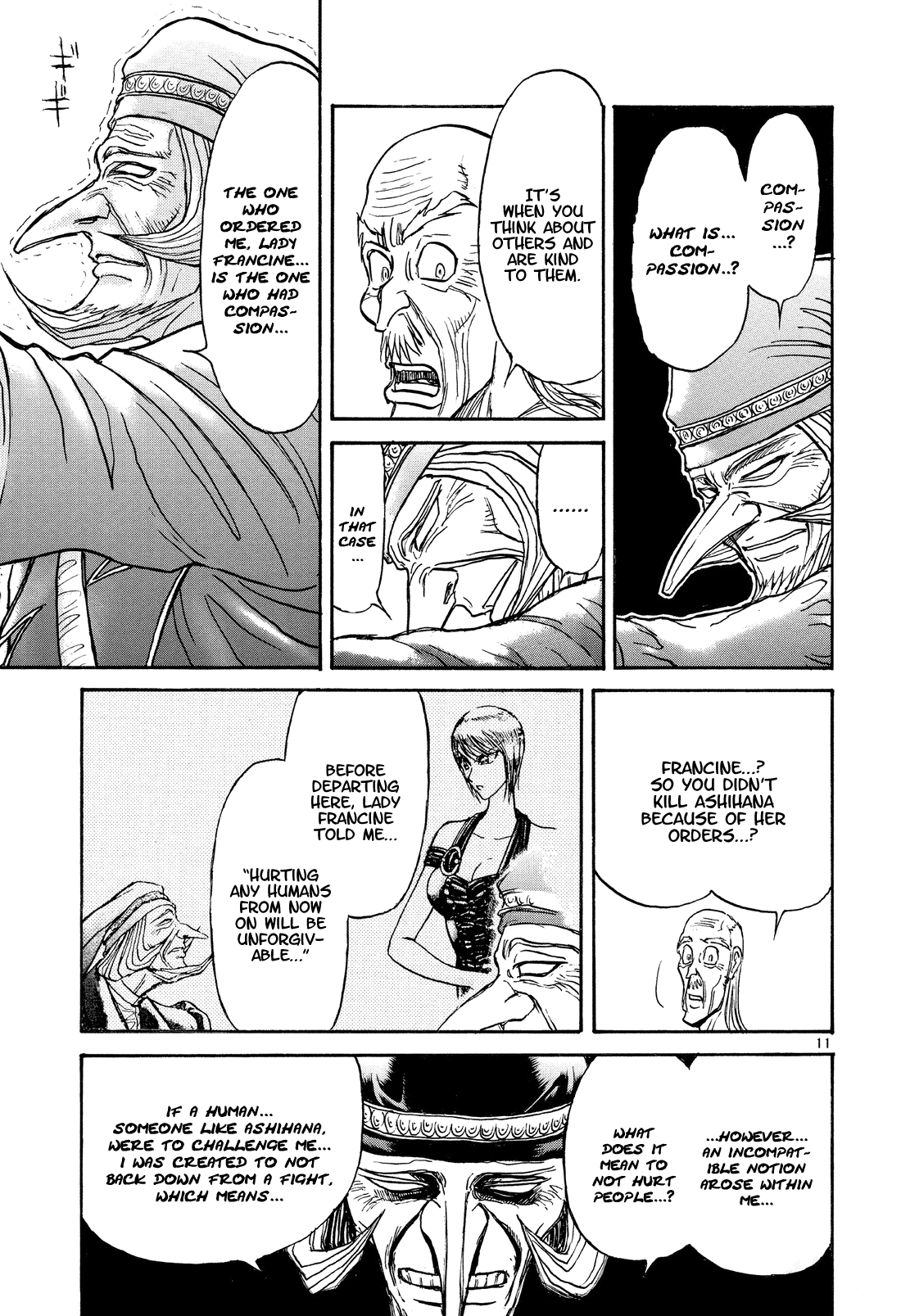 Karakuri Circus - Chapter 369: Deus Ex Machina - Act 36: Escape (Exodus)