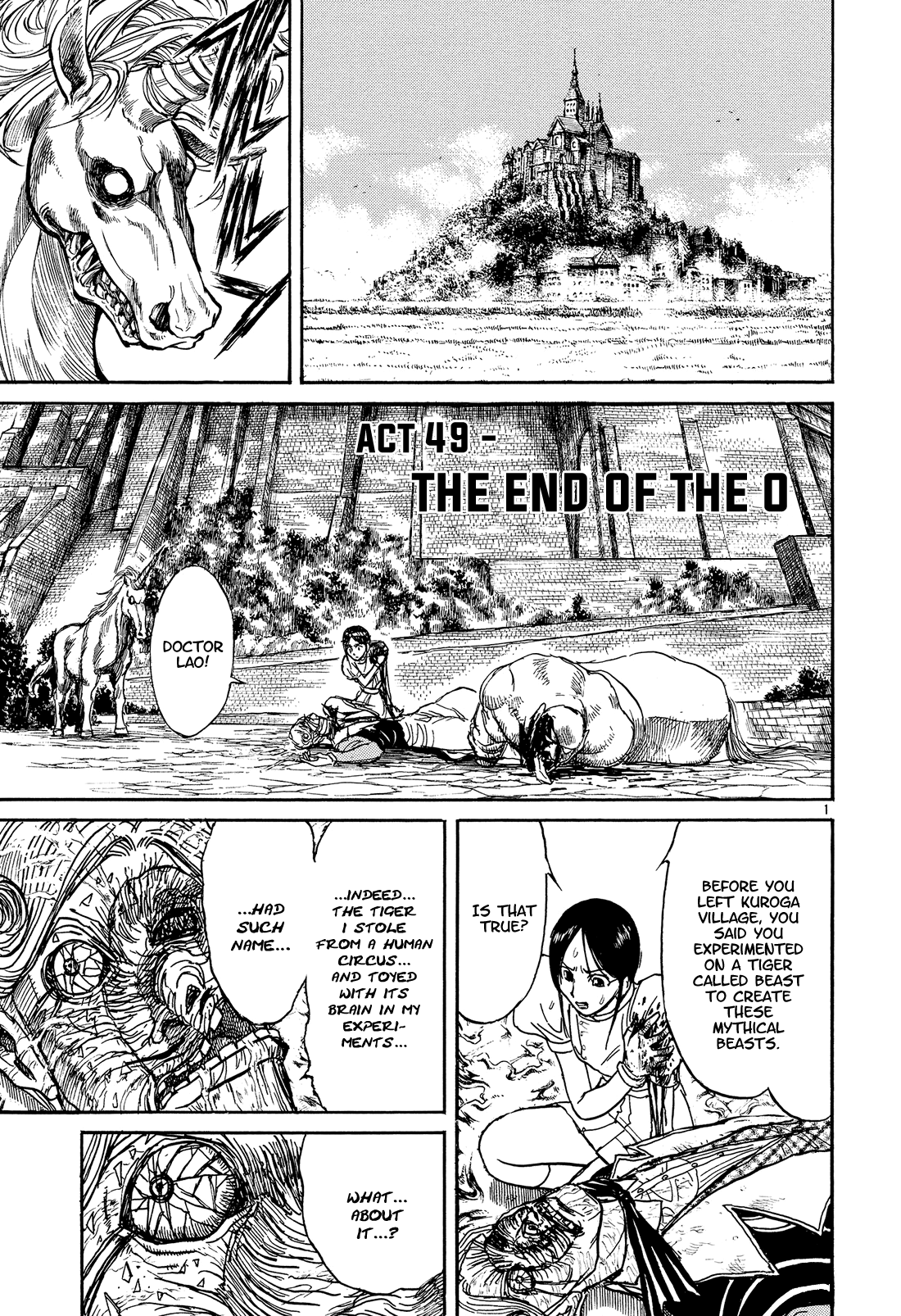 Karakuri Circus - Chapter 382: Deus Ex Machina - Act 49: The End Of The O