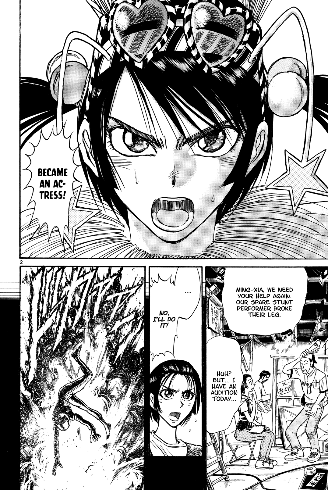 Karakuri Circus - Chapter 353: Deus Ex Machina - Act 20: Ming-Xia Vs. Gambler Jones (2)