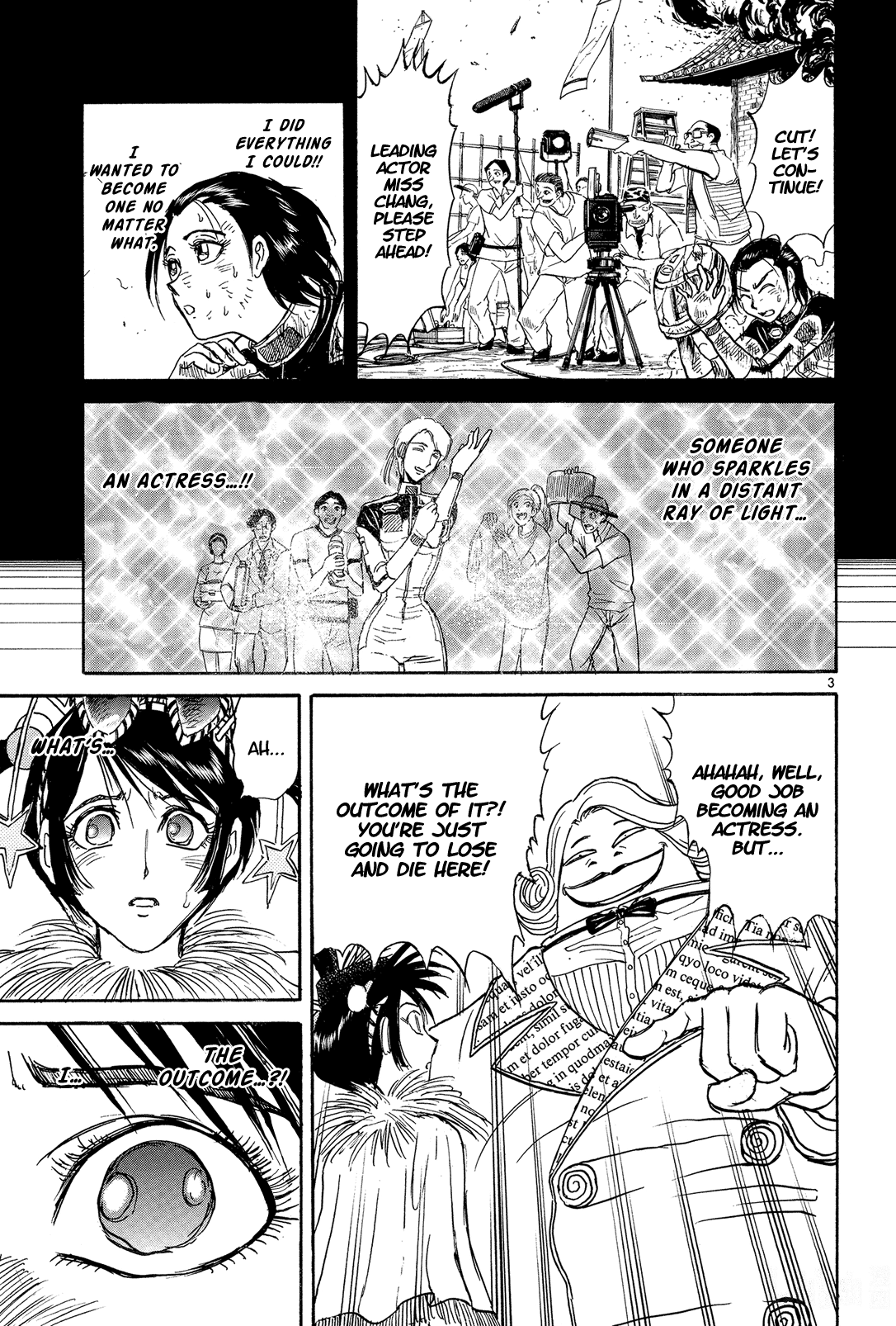 Karakuri Circus - Chapter 353: Deus Ex Machina - Act 20: Ming-Xia Vs. Gambler Jones (2)