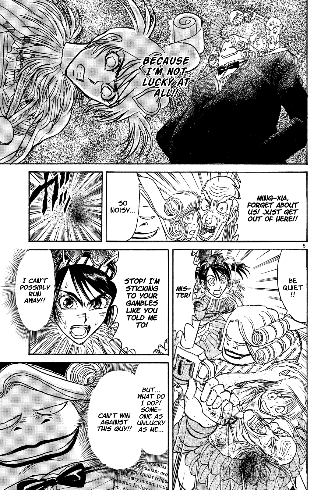 Karakuri Circus - Chapter 353: Deus Ex Machina - Act 20: Ming-Xia Vs. Gambler Jones (2)