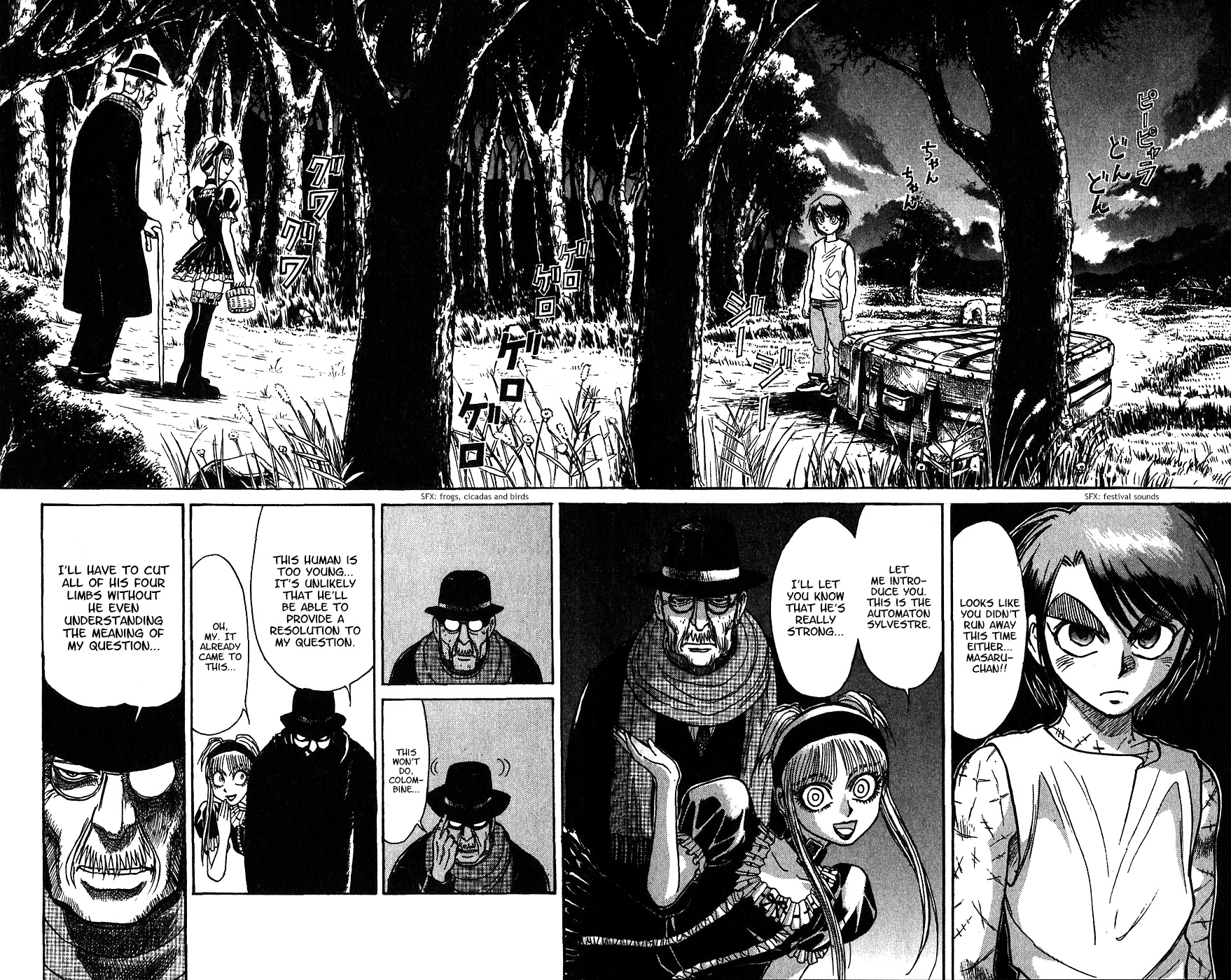 Karakuri Circus - Chapter 326: Main Part - Summer At Kuroga Village - Act 8: Summer Festival