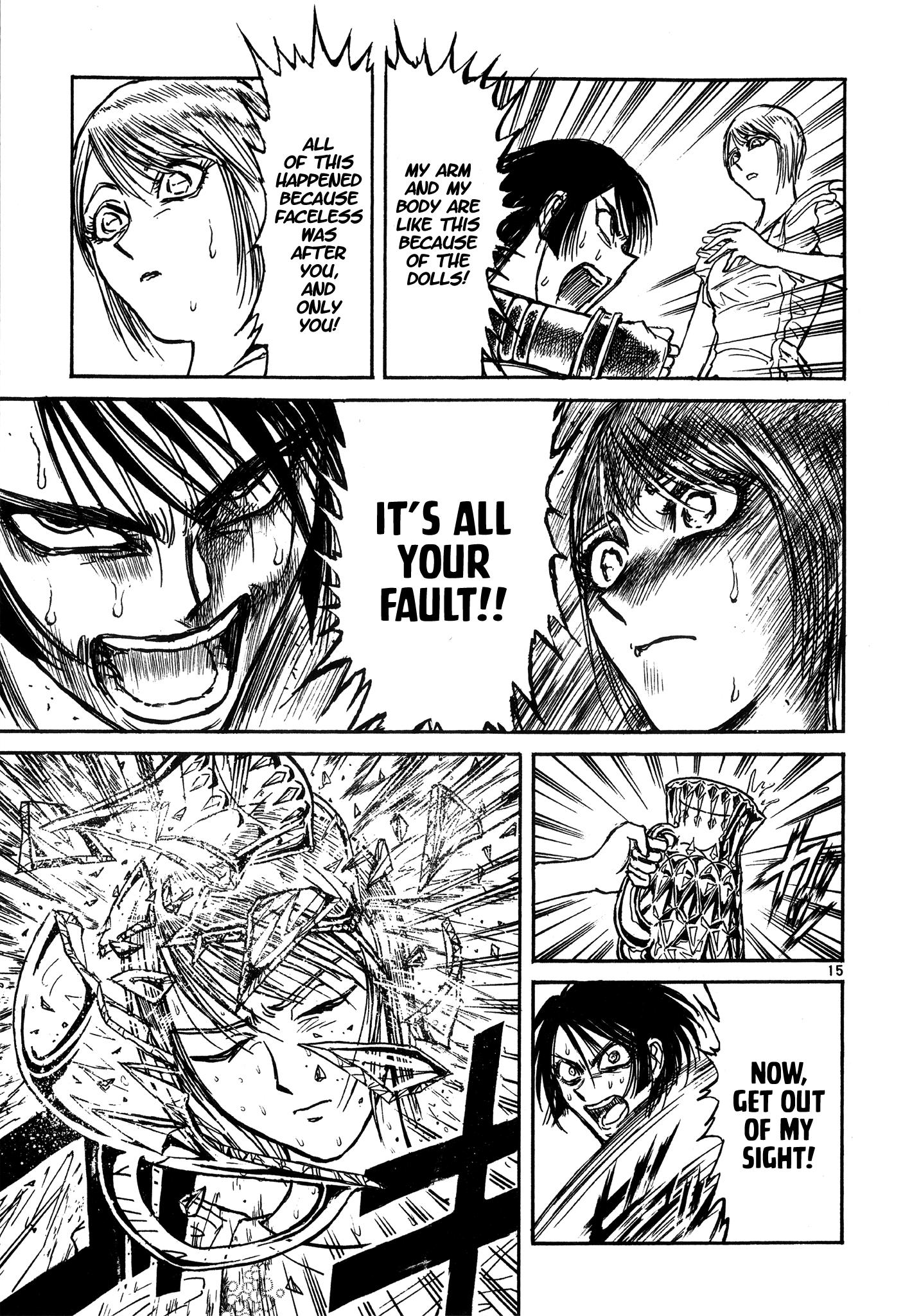 Karakuri Circus - Vol.41 Chapter 396: Deus Ex Machina - Act 63 - Faceless' Broadcast