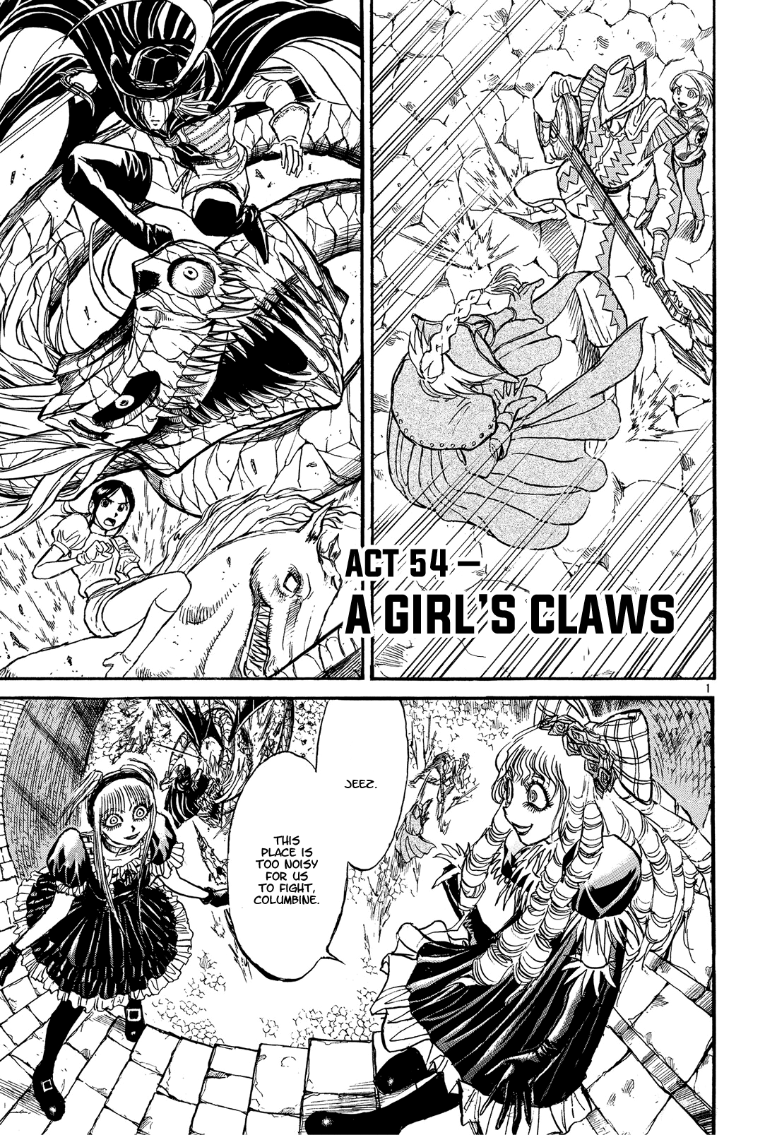 Karakuri Circus - Chapter 387: Deus Ex Machina - Act 54 - A Girl's Claws