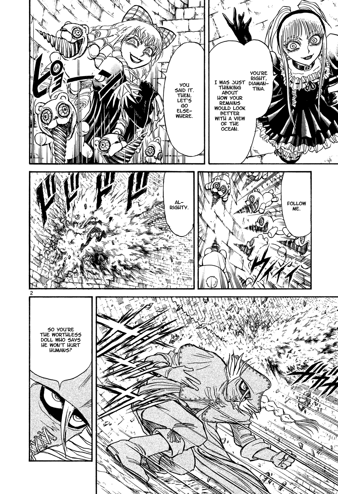 Karakuri Circus - Chapter 387: Deus Ex Machina - Act 54 - A Girl's Claws