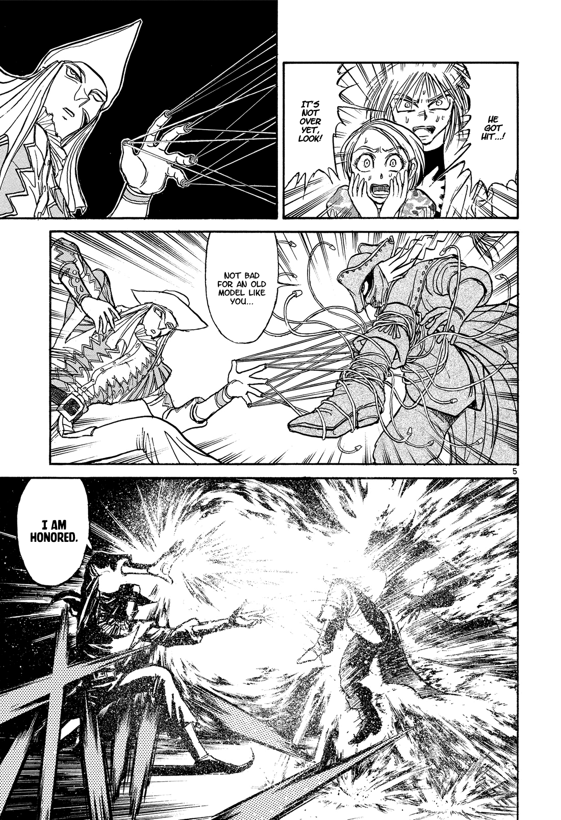 Karakuri Circus - Chapter 387: Deus Ex Machina - Act 54 - A Girl's Claws