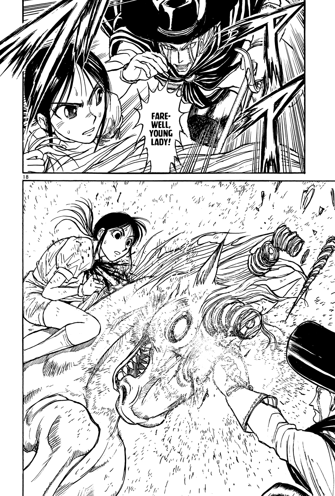 Karakuri Circus - Chapter 387: Deus Ex Machina - Act 54 - A Girl's Claws