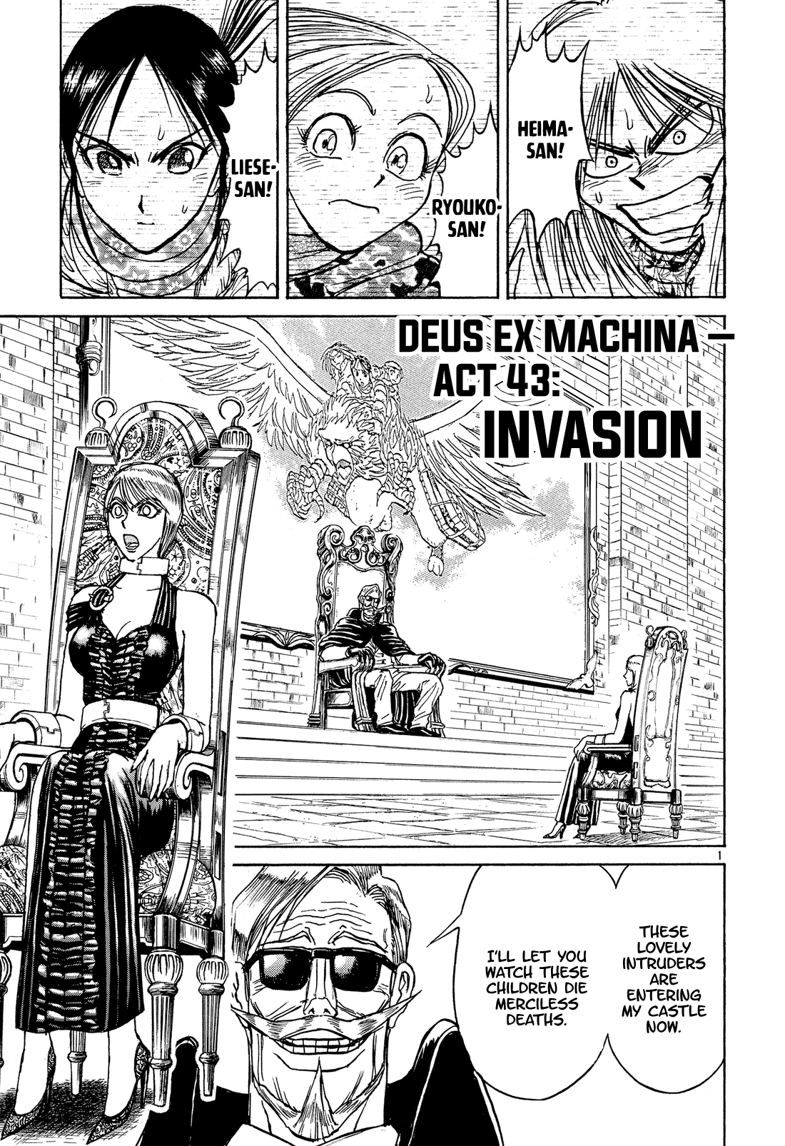 Karakuri Circus - Chapter 376: Deus Ex Machina - Act 43: Invasion