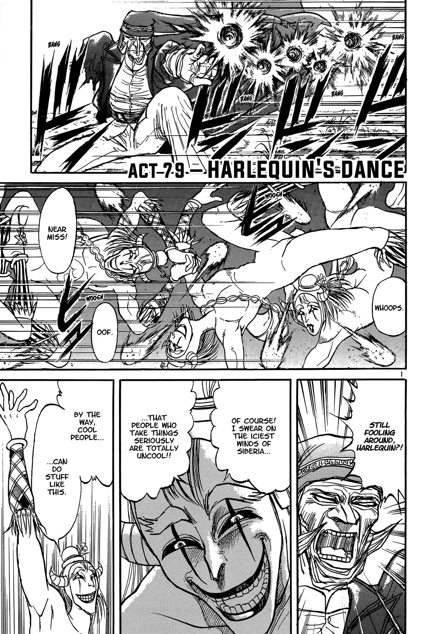 Karakuri Circus - Vol.42 Chapter 412: Deus Ex Machina - Act 79 - Harlequin's Dance