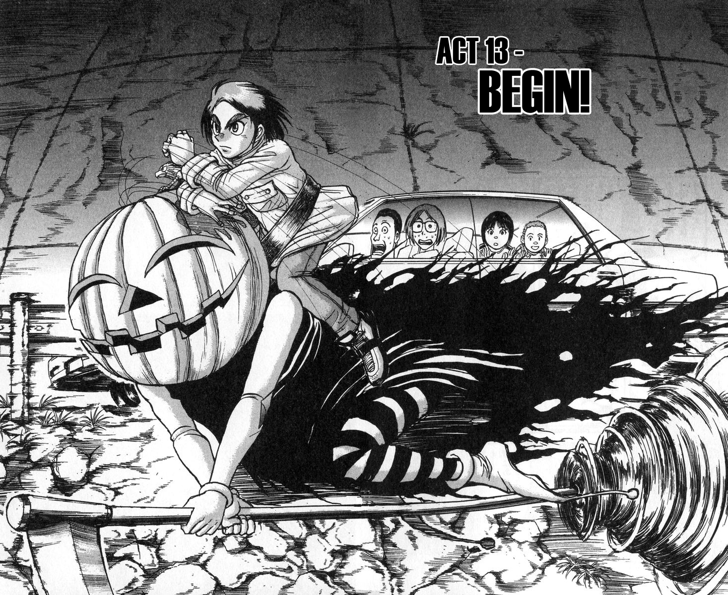 Karakuri Circus - Chapter 295: Main Part - Welcome To The Kuroga Village - Act 13: Begin!