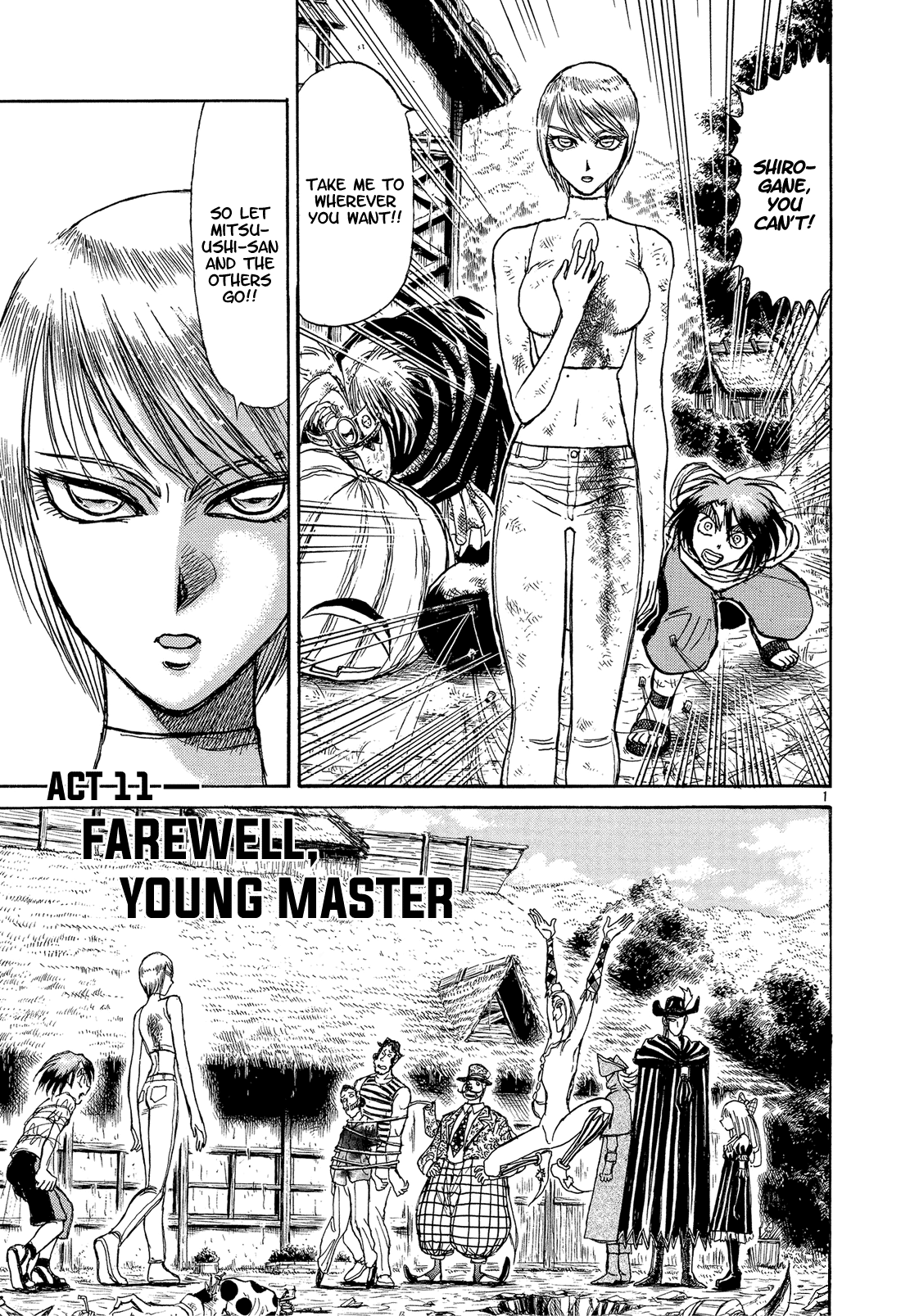 Karakuri Circus - Chapter 344: Deus Ex Machina - Act 11: Farewell, Young Master