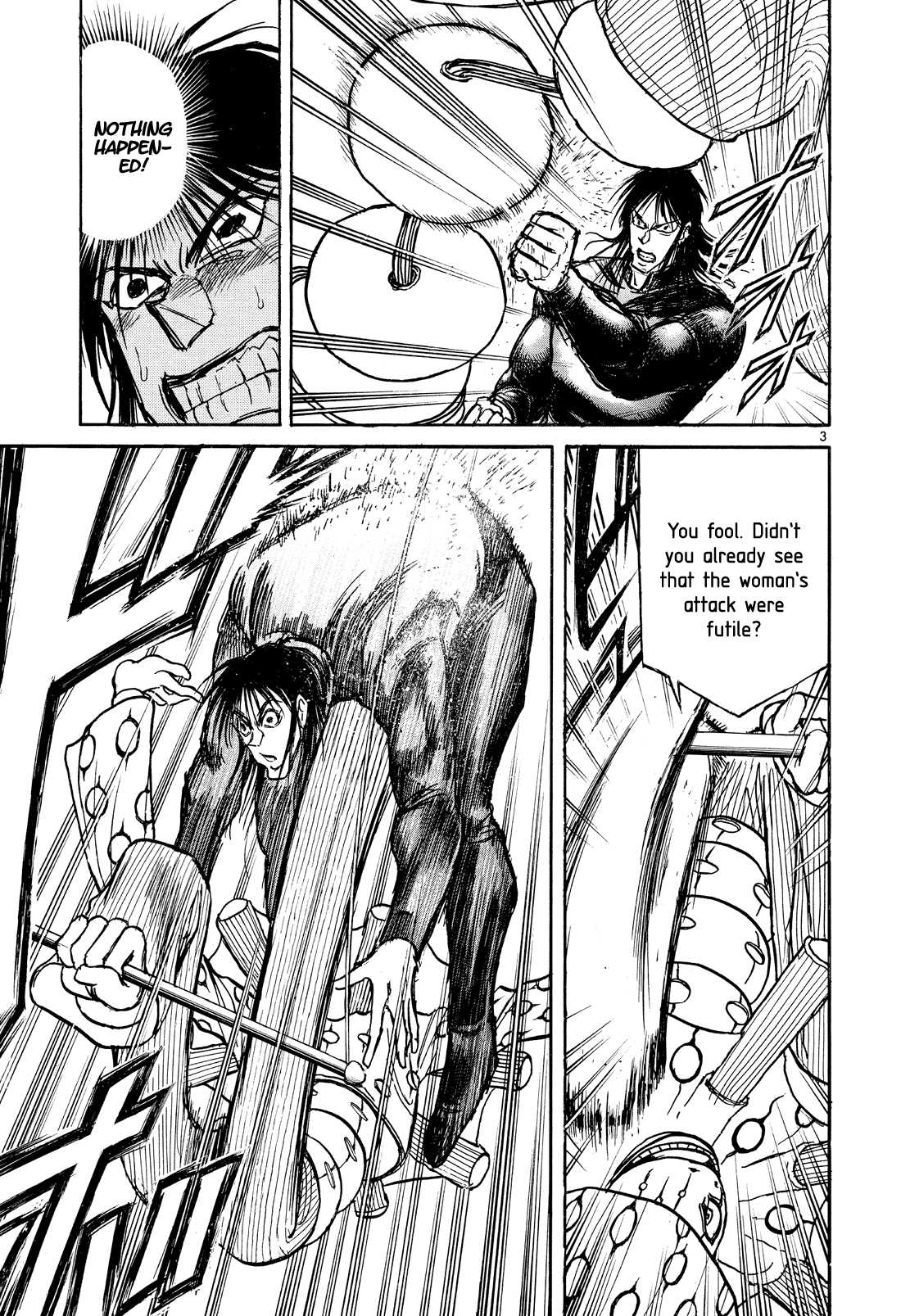 Karakuri Circus - Chapter 362: Deus Ex Machina - Act 29: Demon Dance, Scene 3